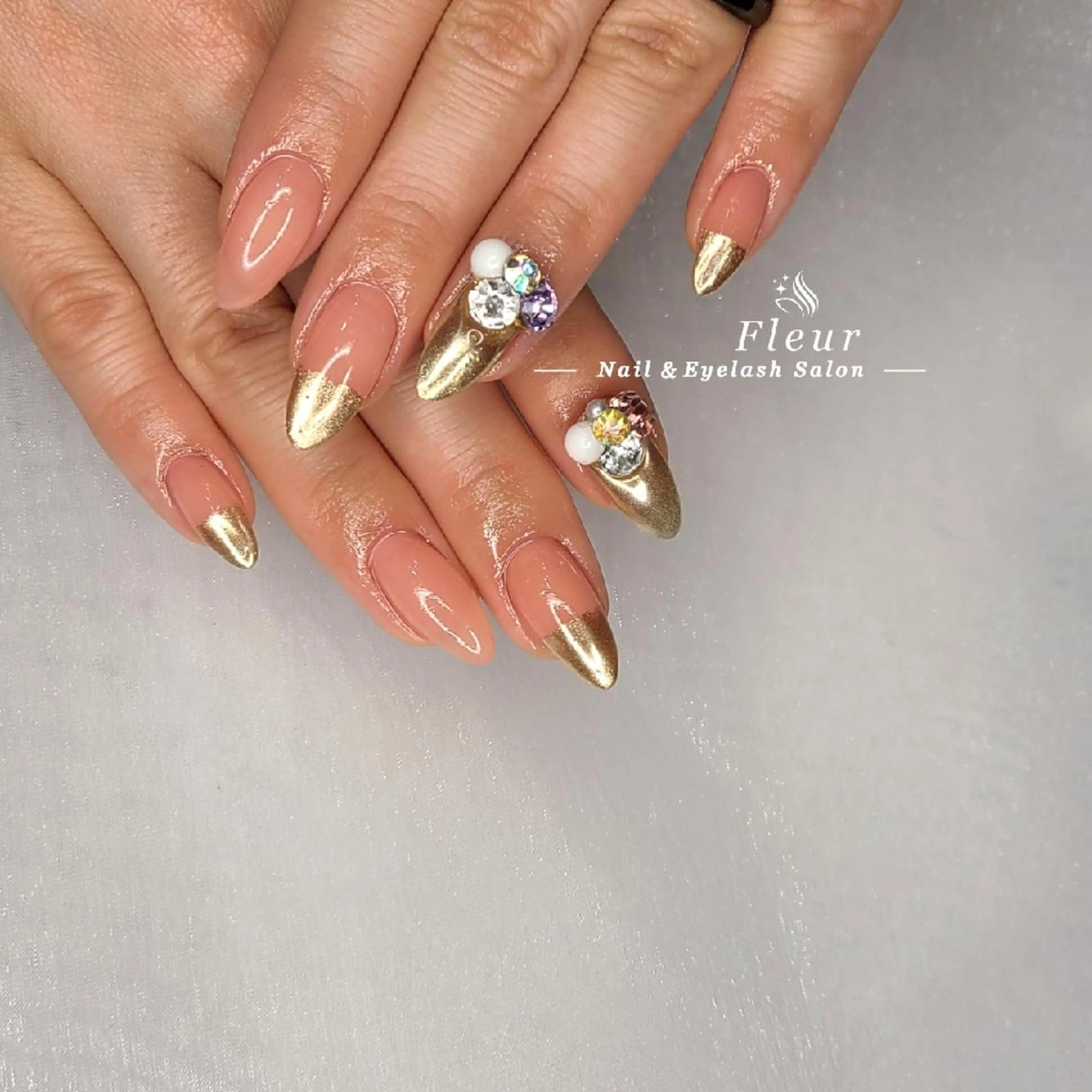 ネイル ハンドネイル nail&eye ♡Fleur♡のネイルデザイン