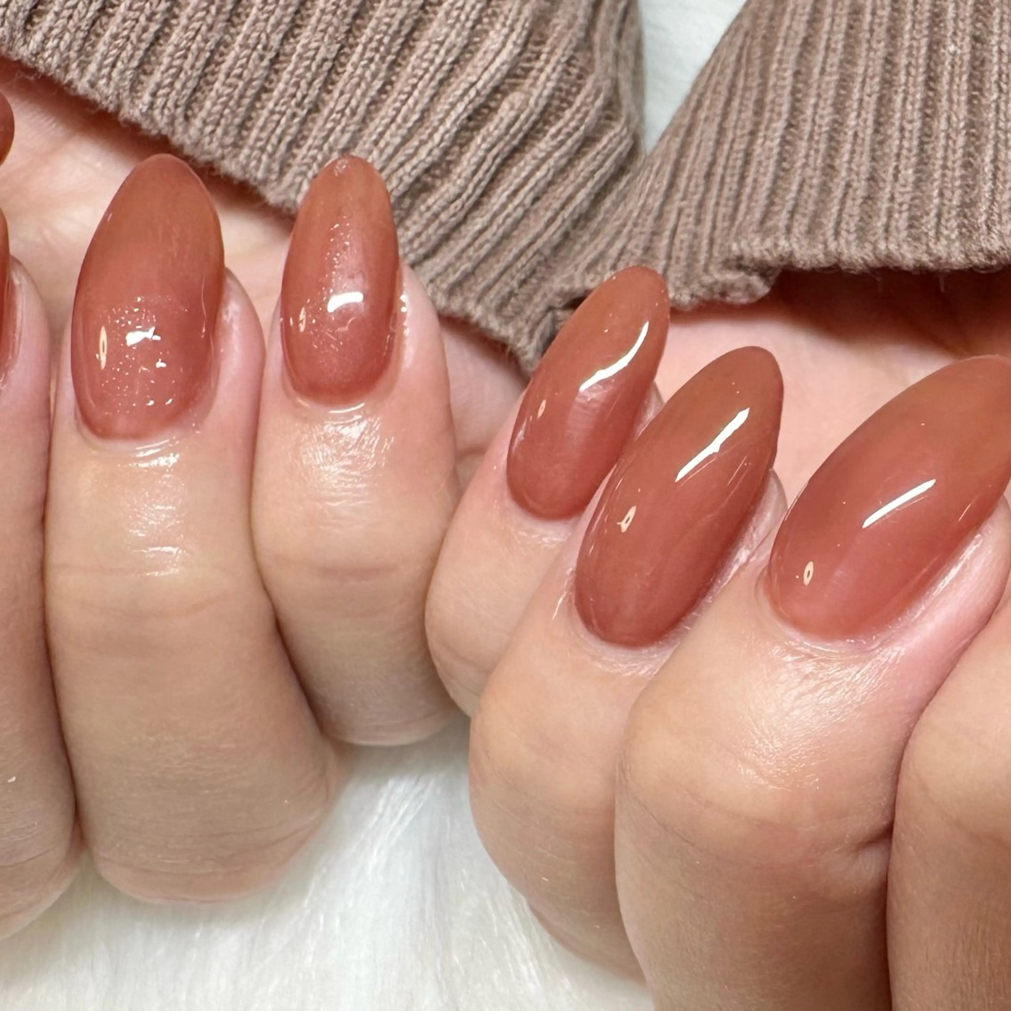 ネイル ワンカラーネイル ハンドネイル ハンドケア Mnail ちひろのネイルデザイン