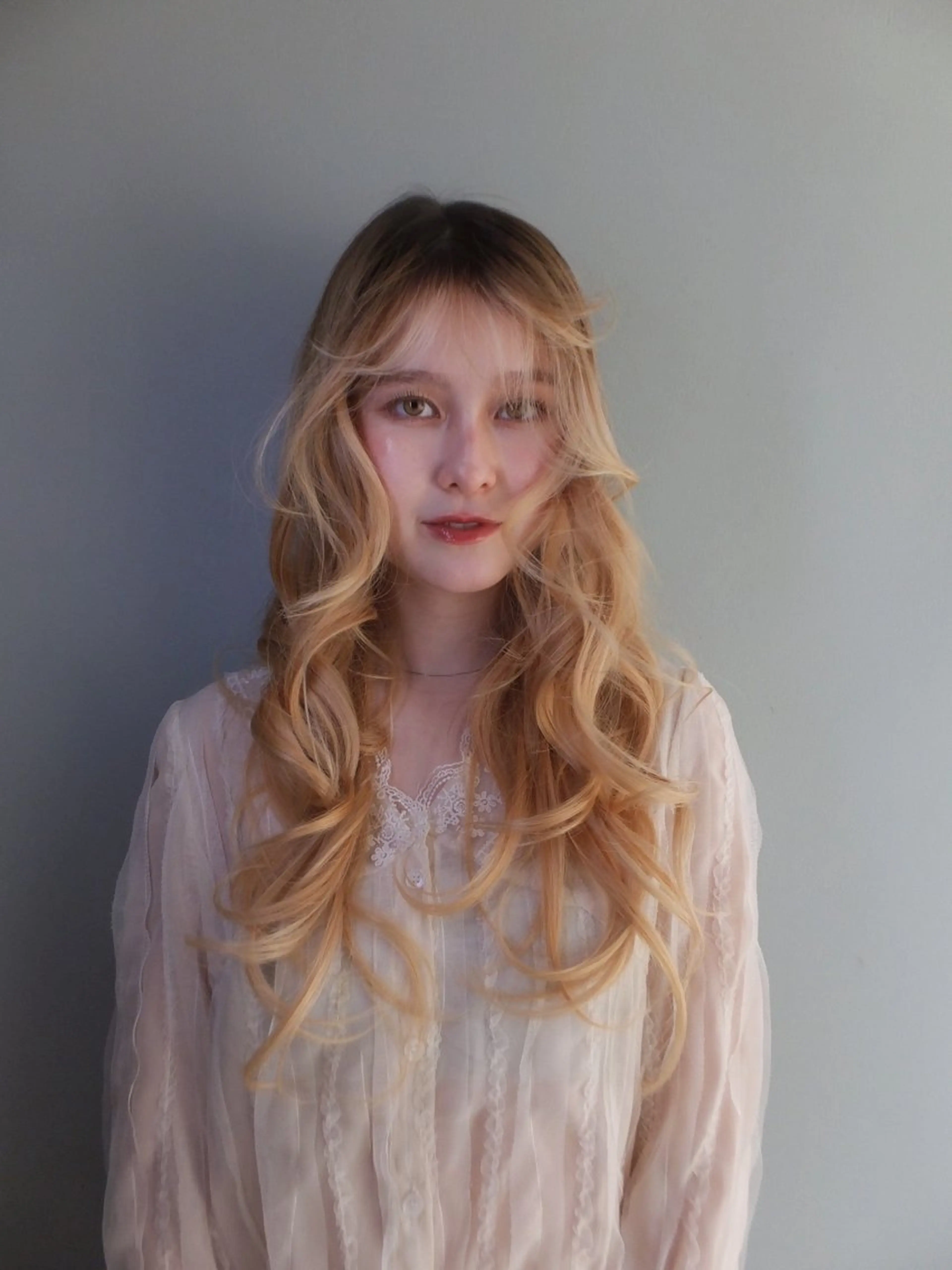 ロング ONDO所属・梅田酸性縮毛矯正/ 韓国ヘア/ユナ🩰のヘアスタイル