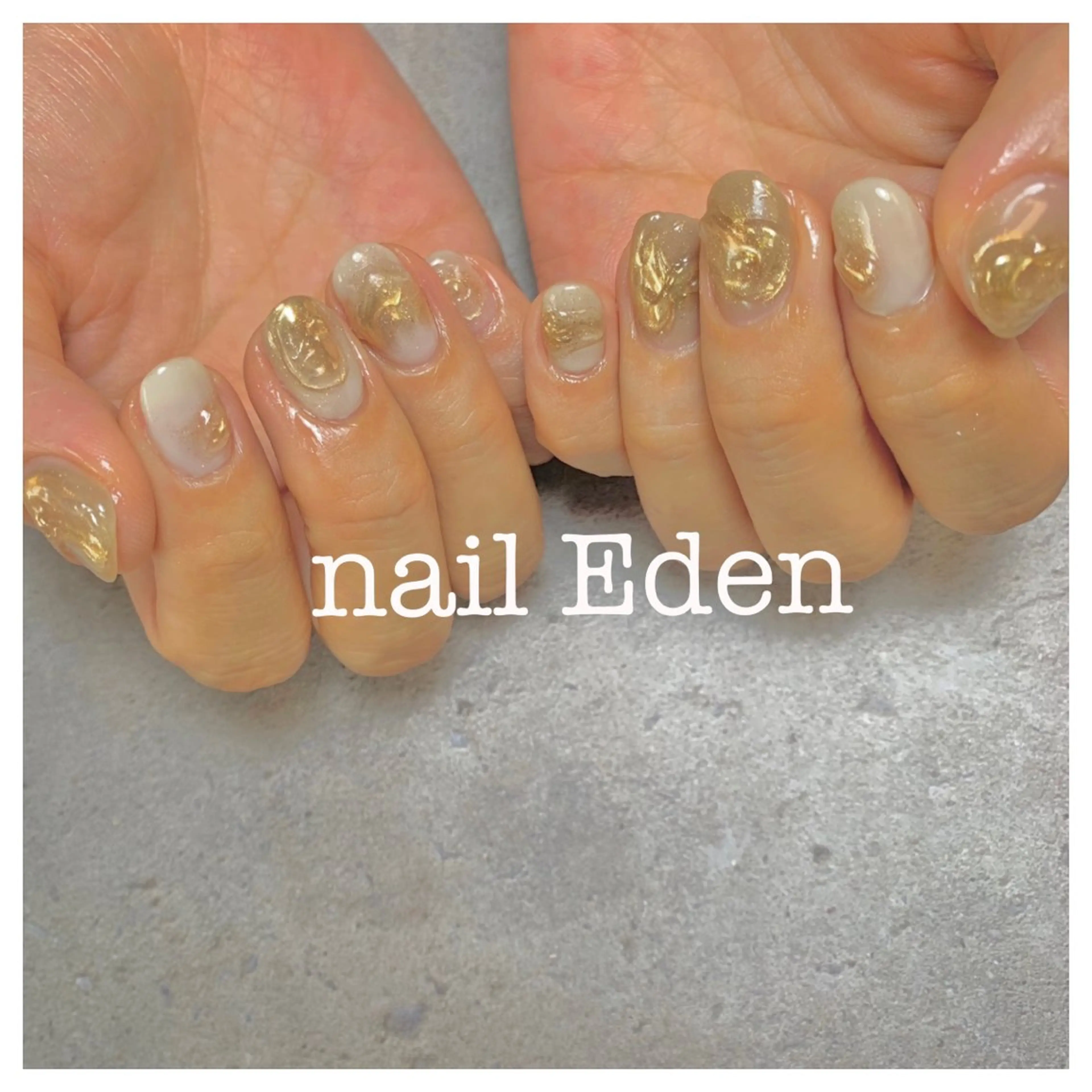 ネイル 持ち込み ハンドネイル ハンドケア Eden　private nail saron所属・Eden ♾️のネイルデザイン