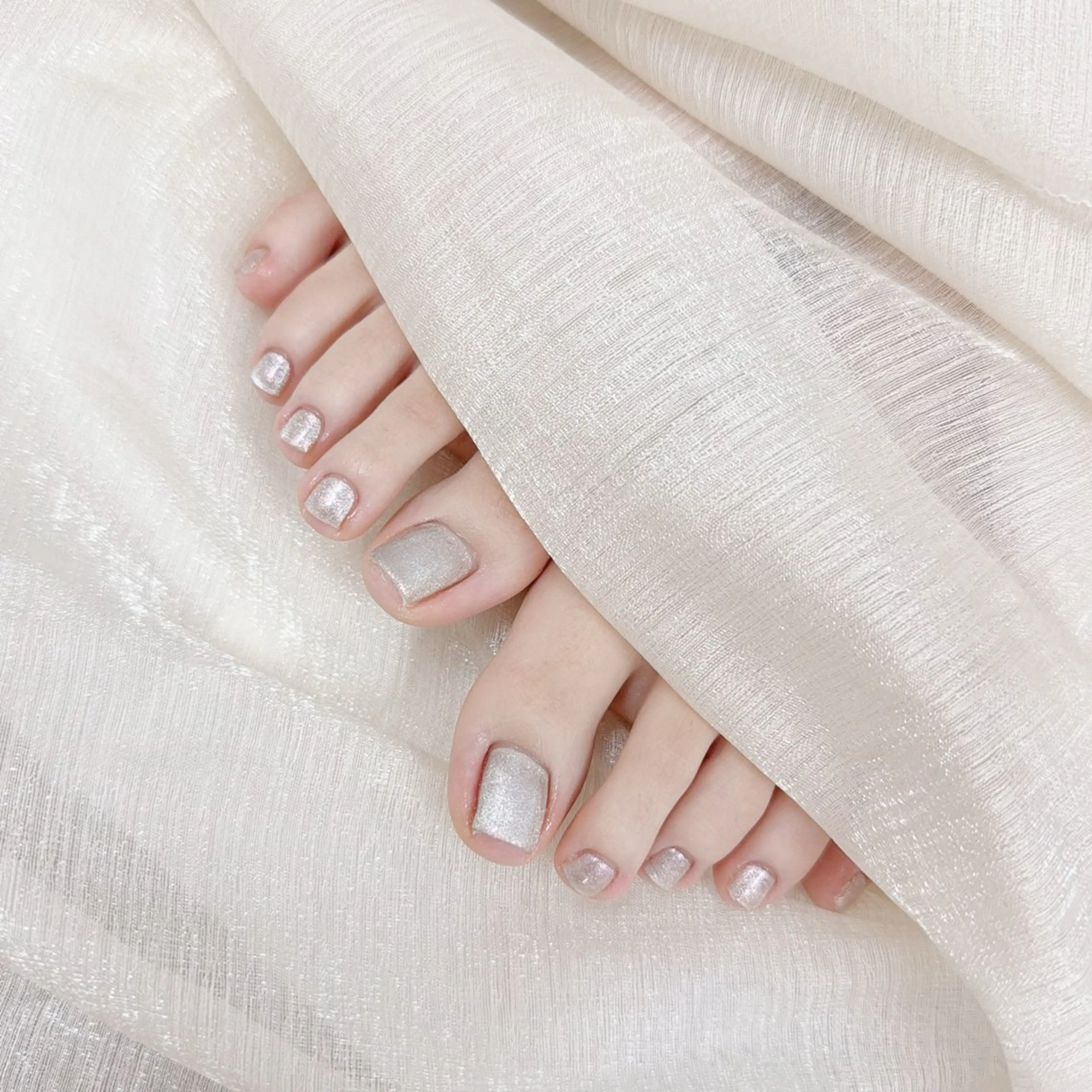 ネイル フットネイル マグネットネイル DUO MI所属・陳 rinaのネイルデザイン