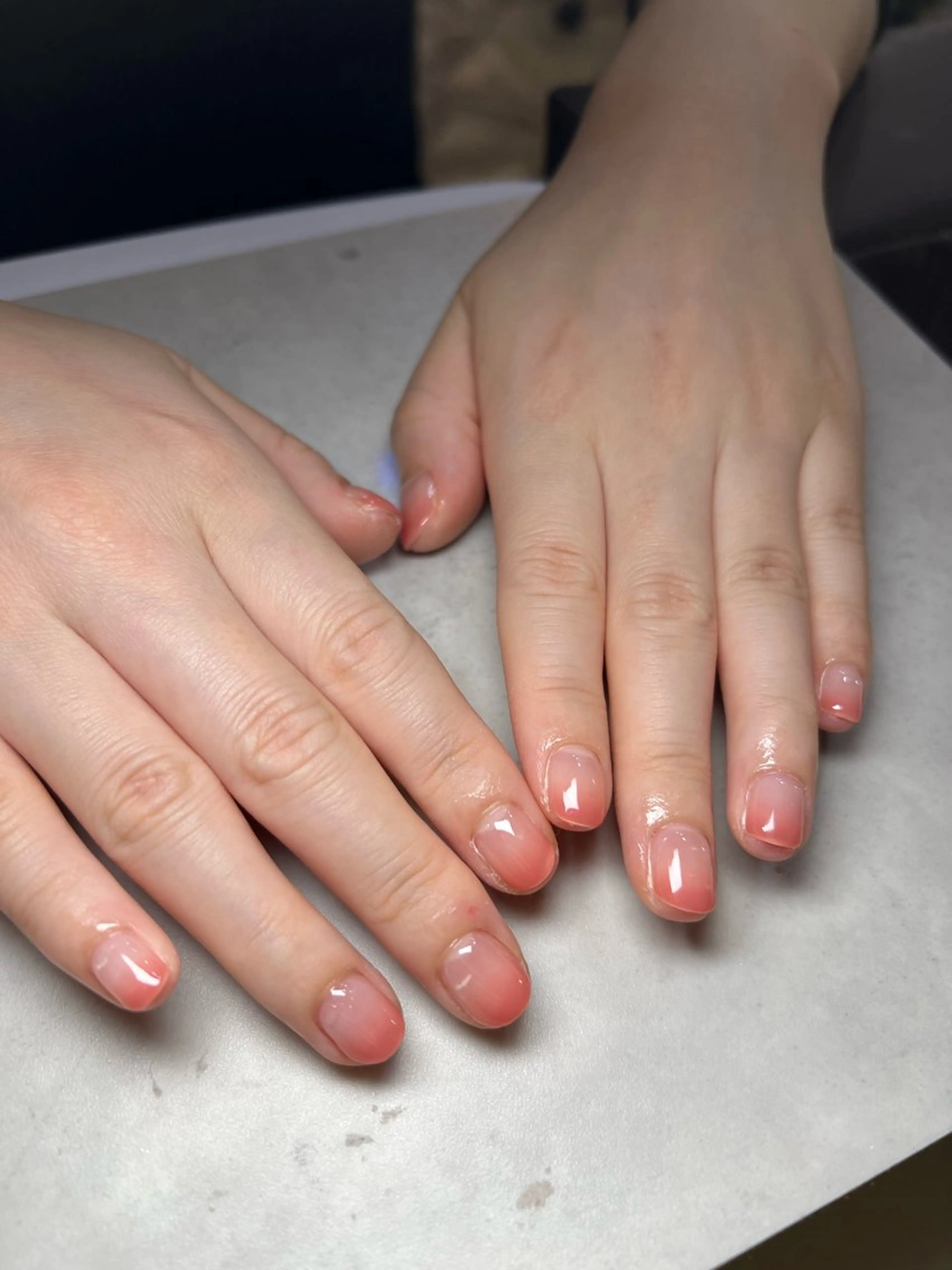 【オフなし】2色カラグラ(新規¥6480/再来¥6980)の写真