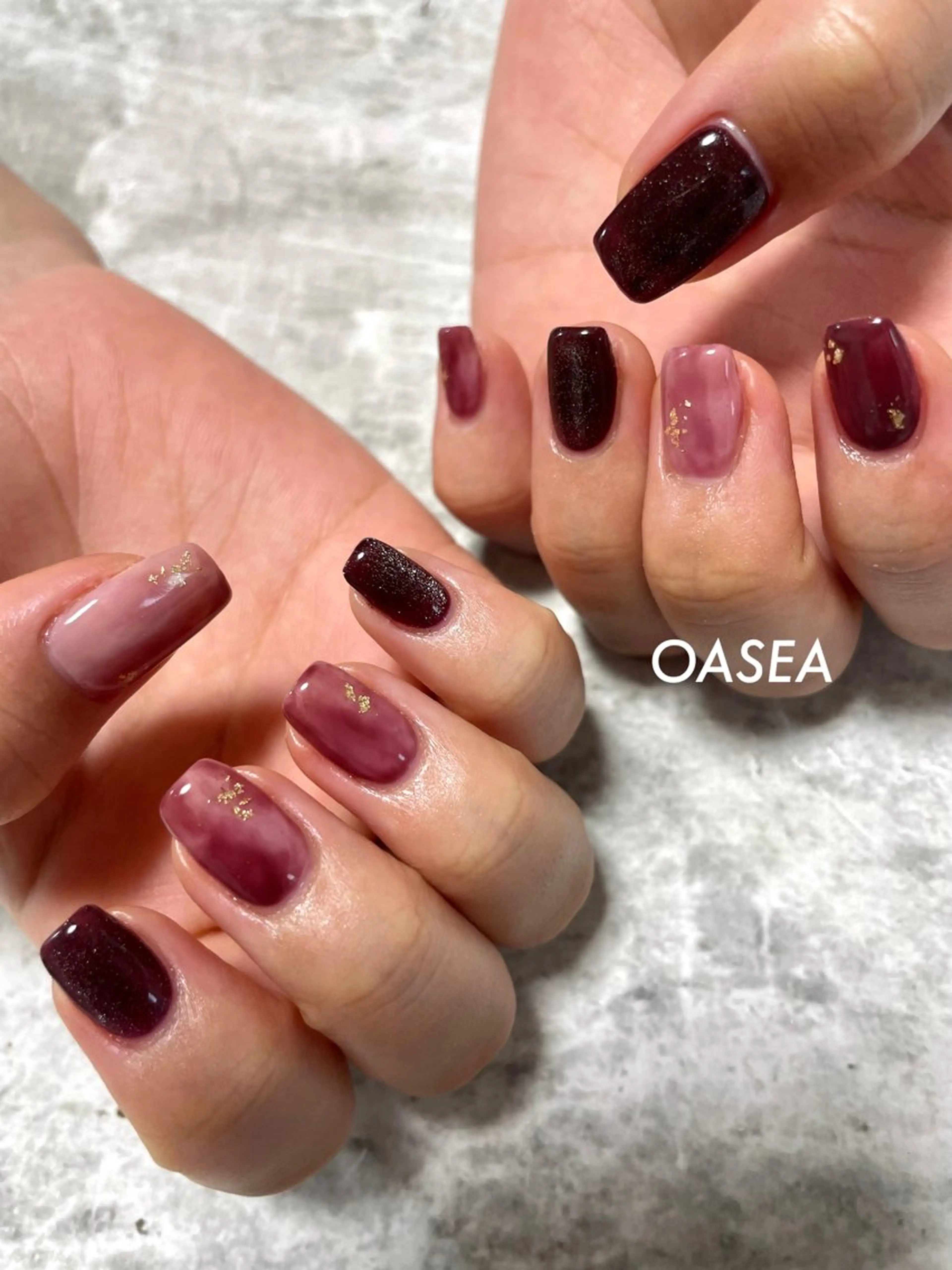 ネイル ハンドネイル 🌞💜 KAORI 🌴のネイルデザイン