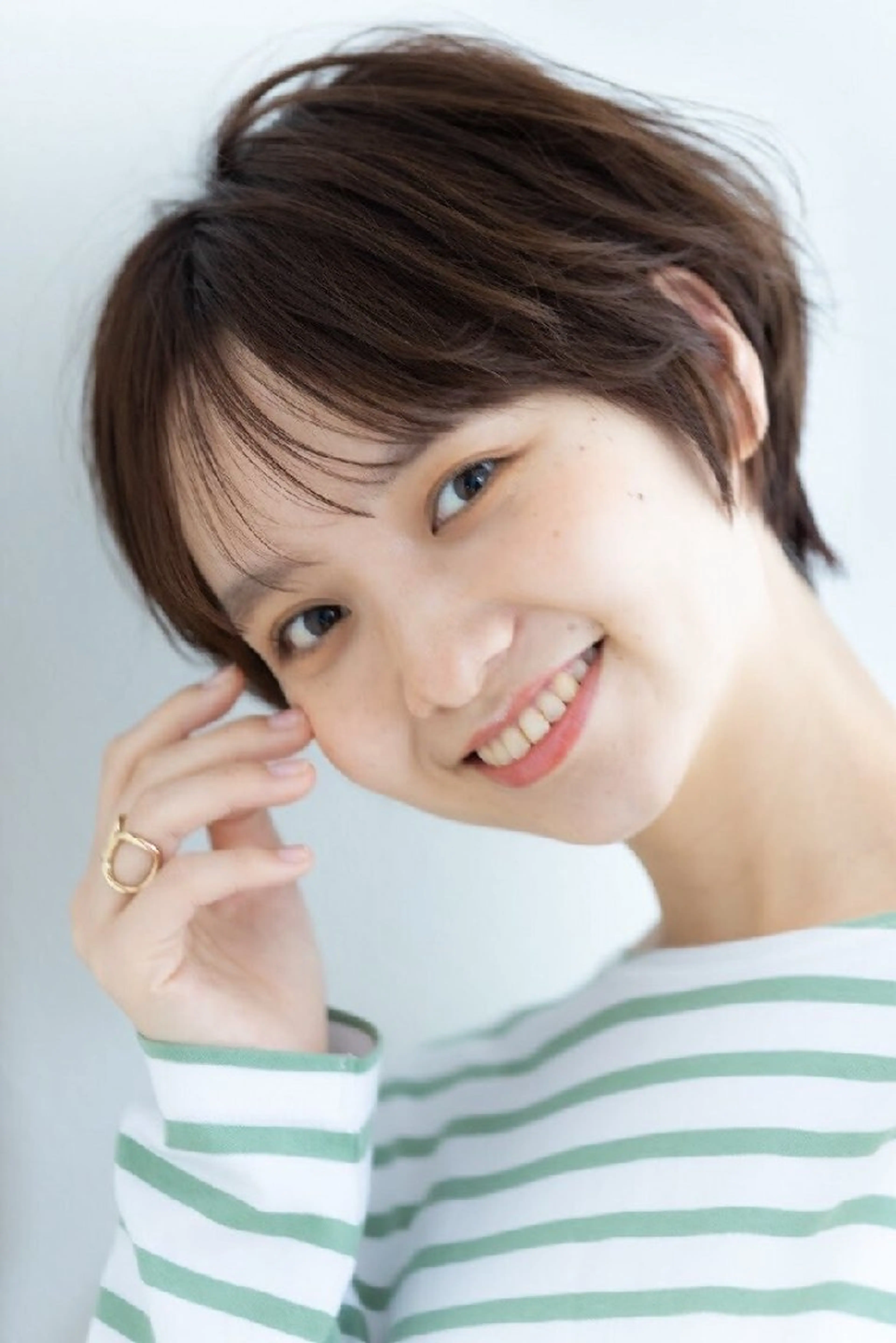 ショート カラー トリートメント 深夜まで営業中‼️ レム髪質改善のヘアスタイル