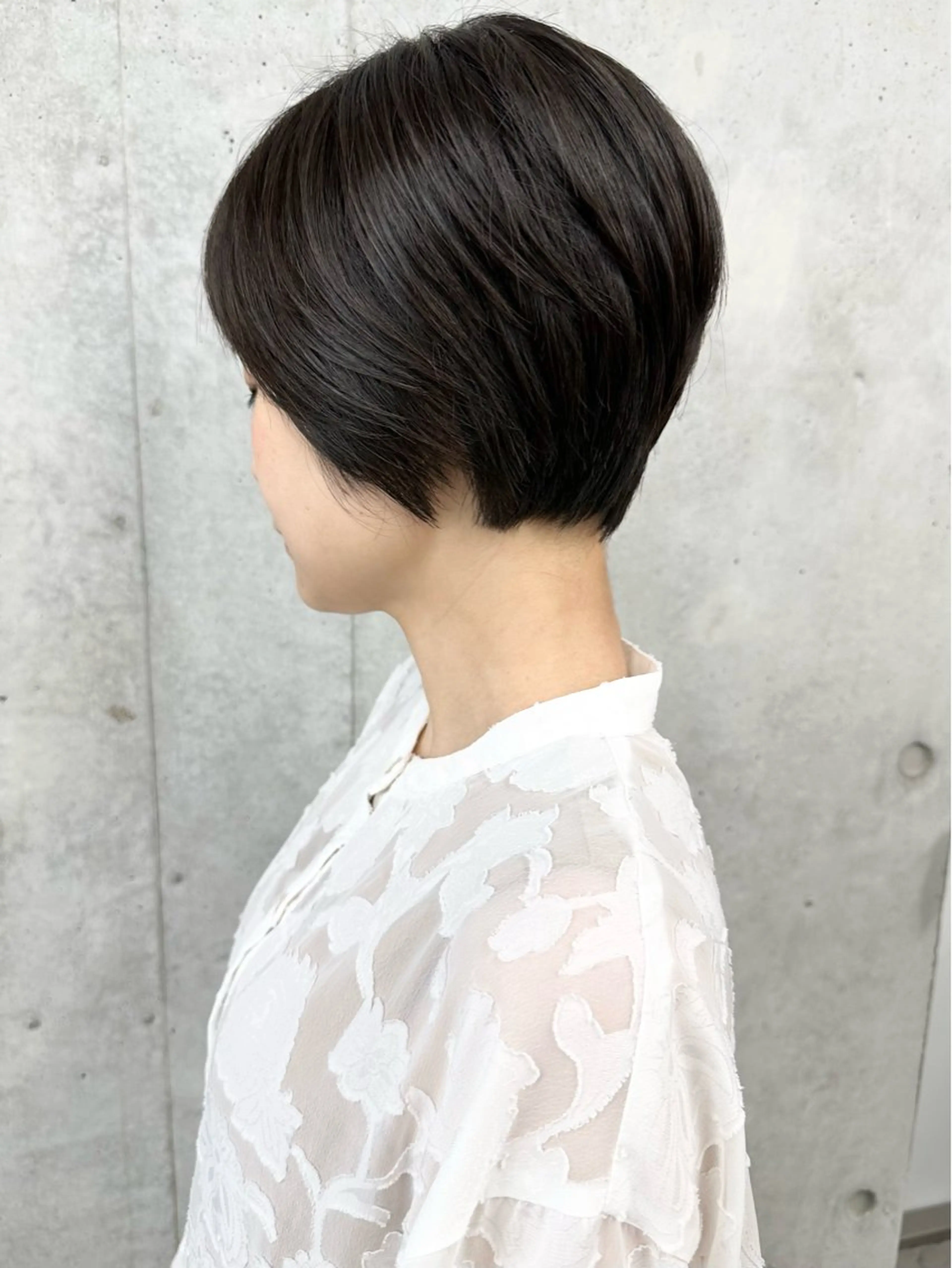 ショート カット ヘッドスパ 小顔ボブ/お悩み解決 /ボブパーマ/とういのヘアスタイル