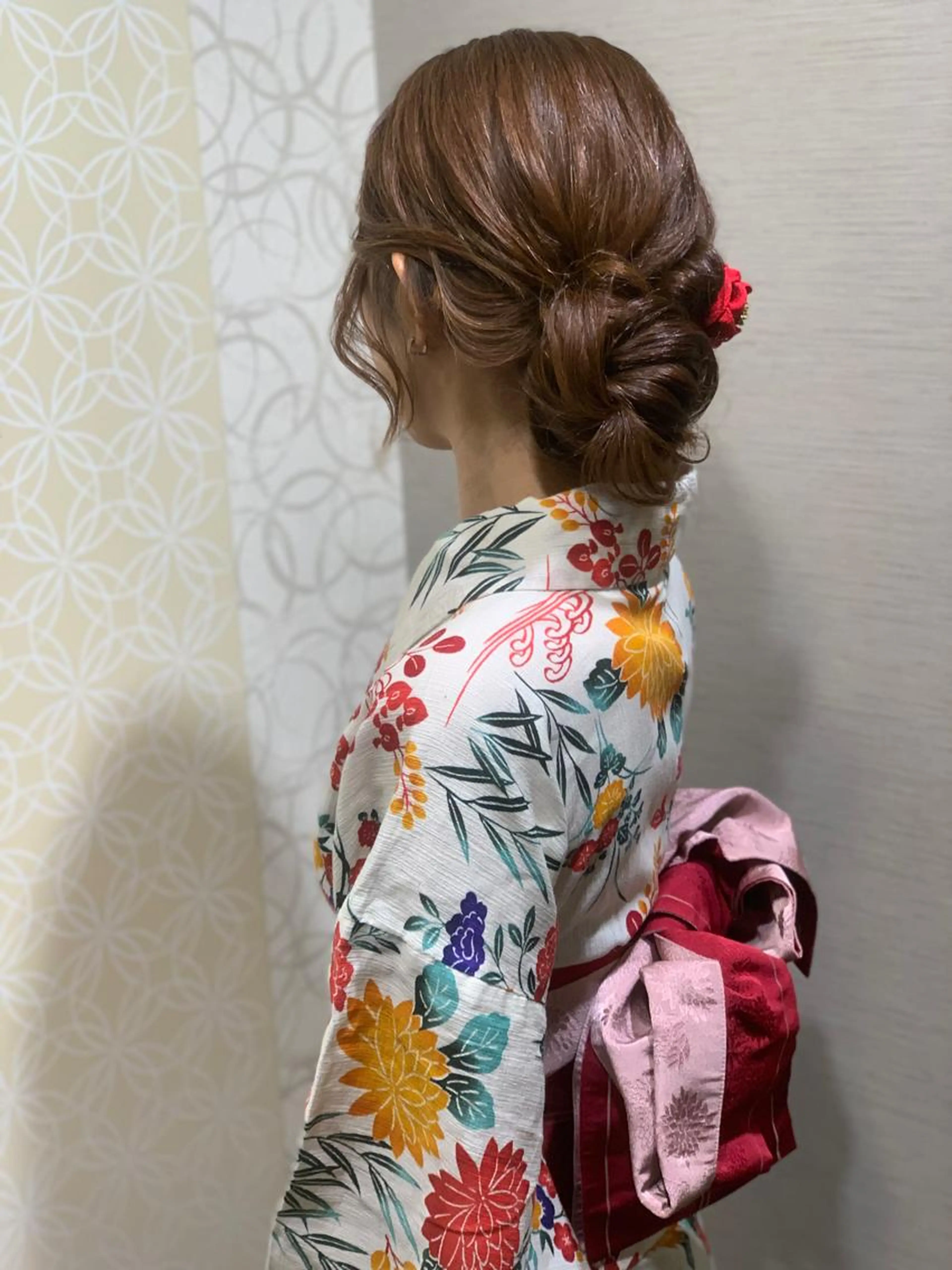 ７月25日、８月５日🎆浴衣着付＋ヘアセットの写真