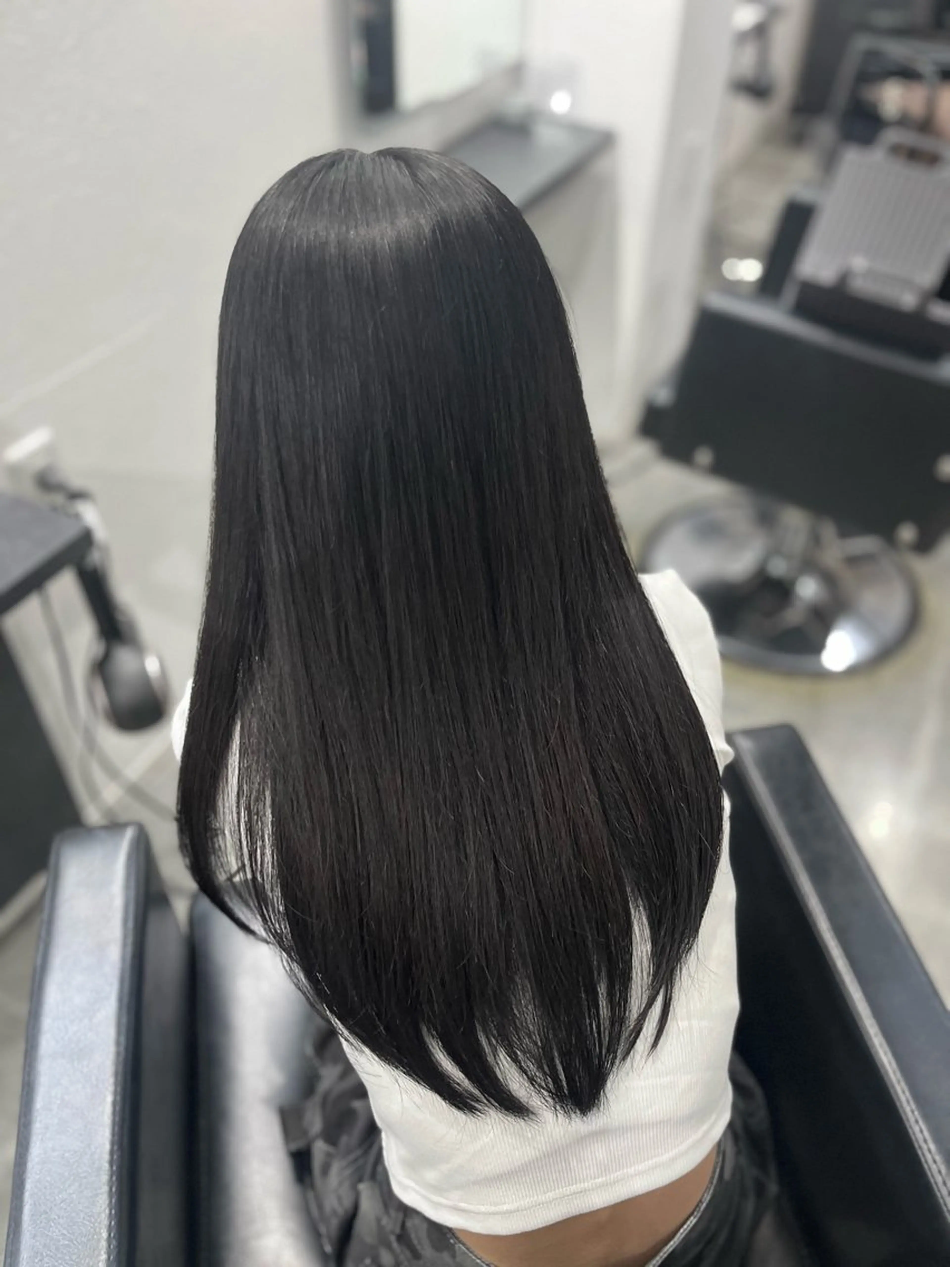 縮毛矯正 ｈａｉｒ ｓｔｕｄｉｏ Ｚｅｎ　～ａｄｖａｎｃｅ～所属・🩶カラーモデル🩶 misakiのヘアスタイル