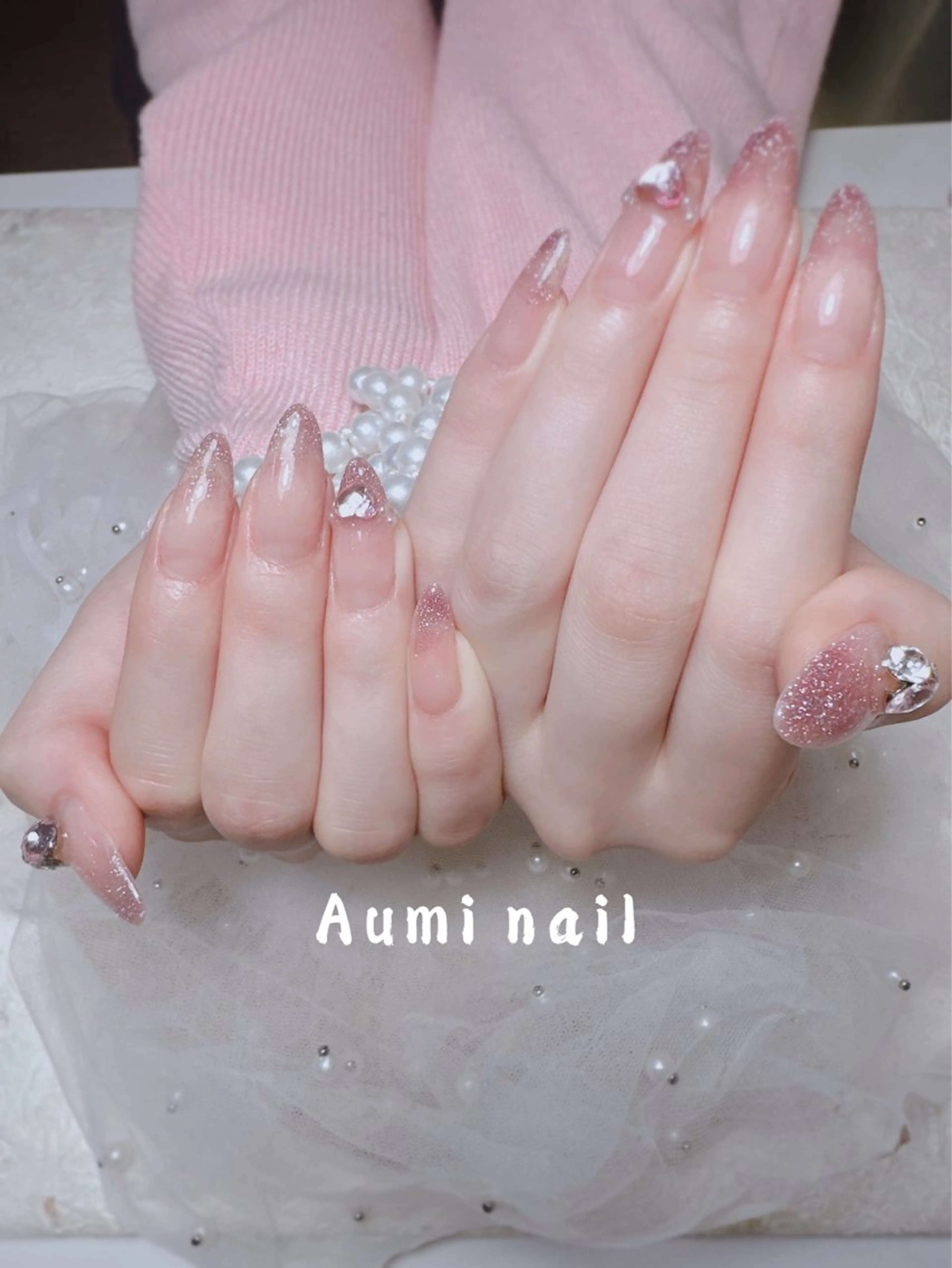 ネイル YUMI ニュアンスnailsのネイルデザイン