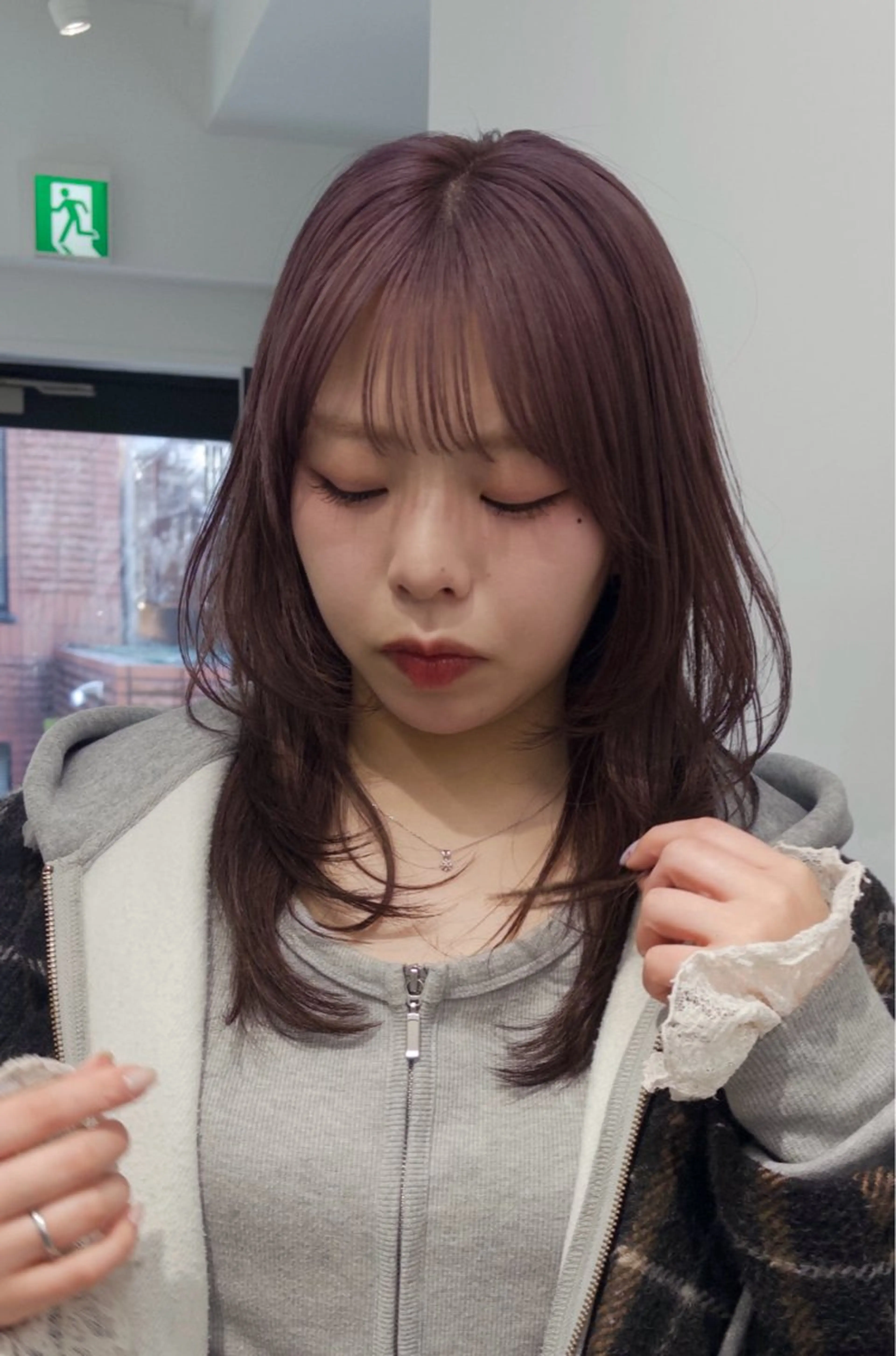 カラー miyu  / 柔らかい透明感カラーのヘアスタイル