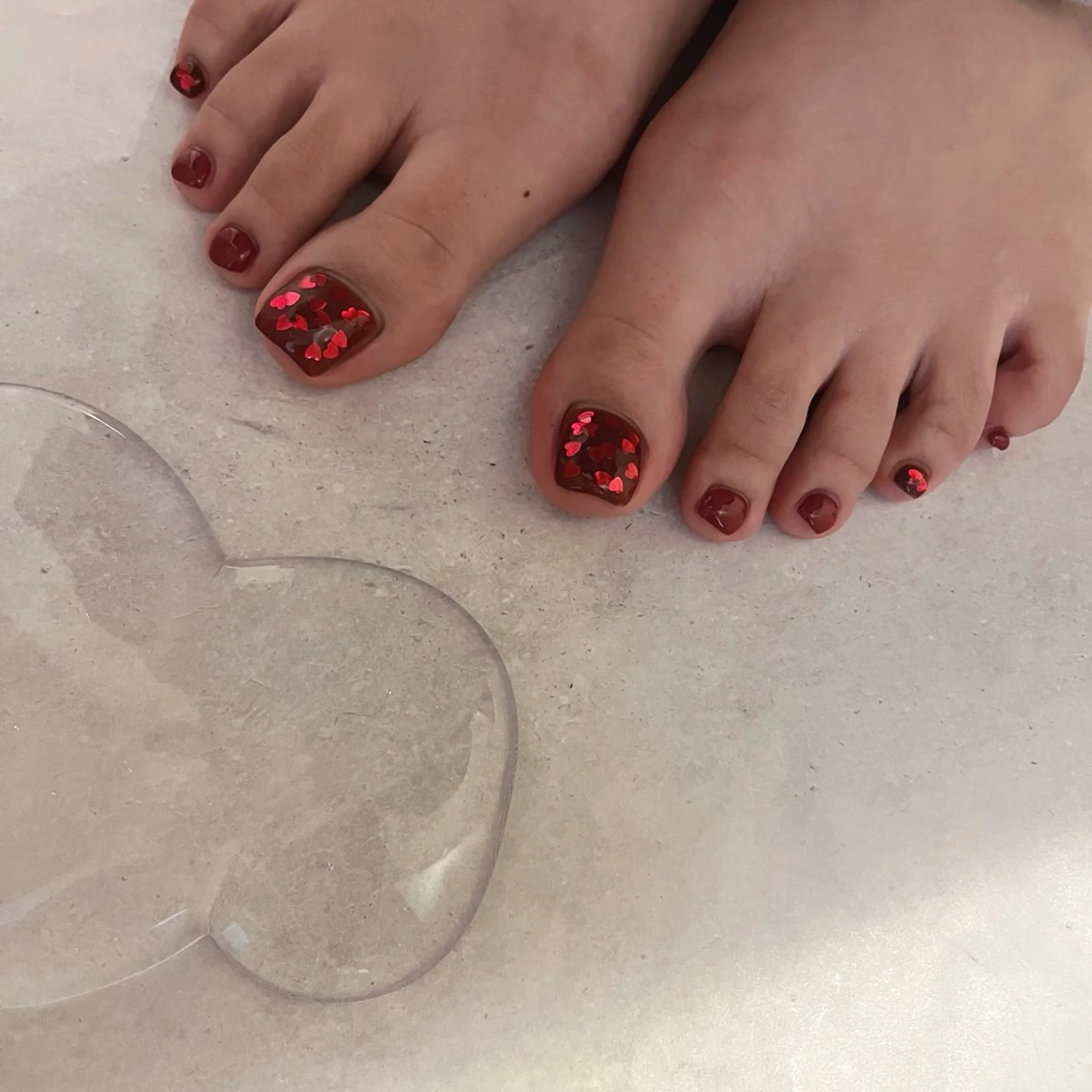 ネイル フットネイル K Aのネイルデザイン