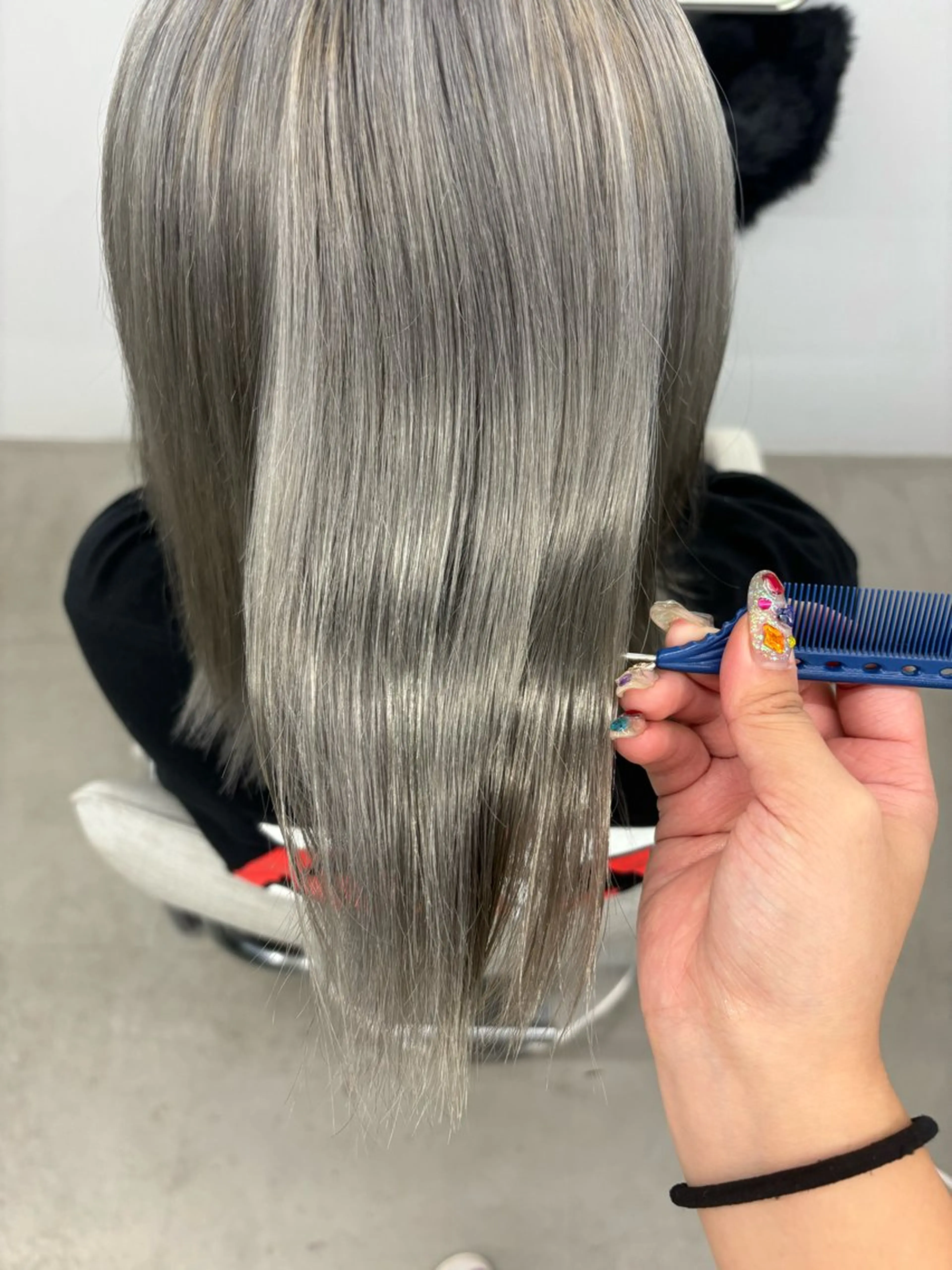 セミロング ヘアカラー ROCCO3rd / りんなのヘアスタイル