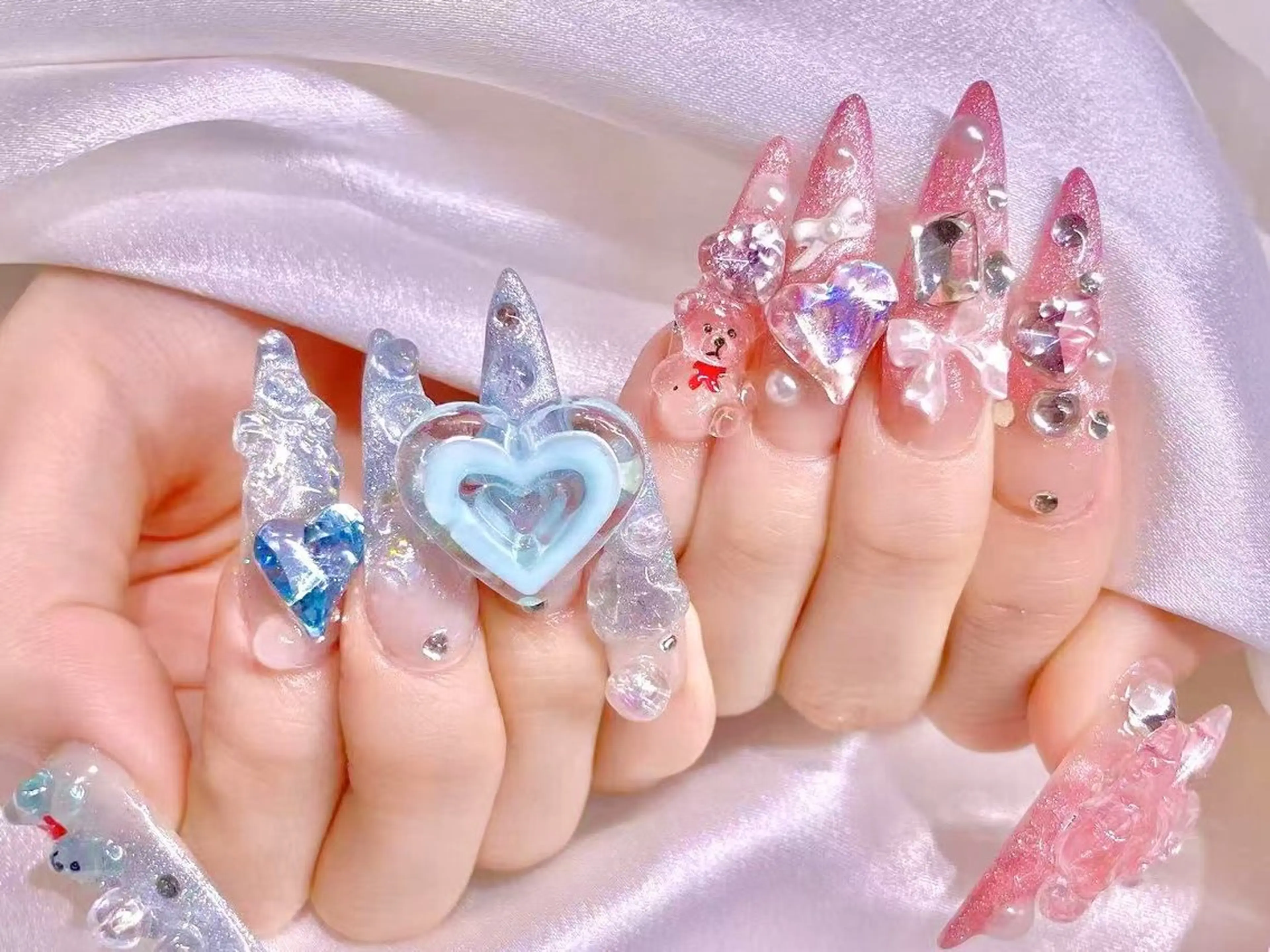 🫧【長さ出し10本】持ち込み150分パーツ無制限つけ放題¥16980→¥14980の写真