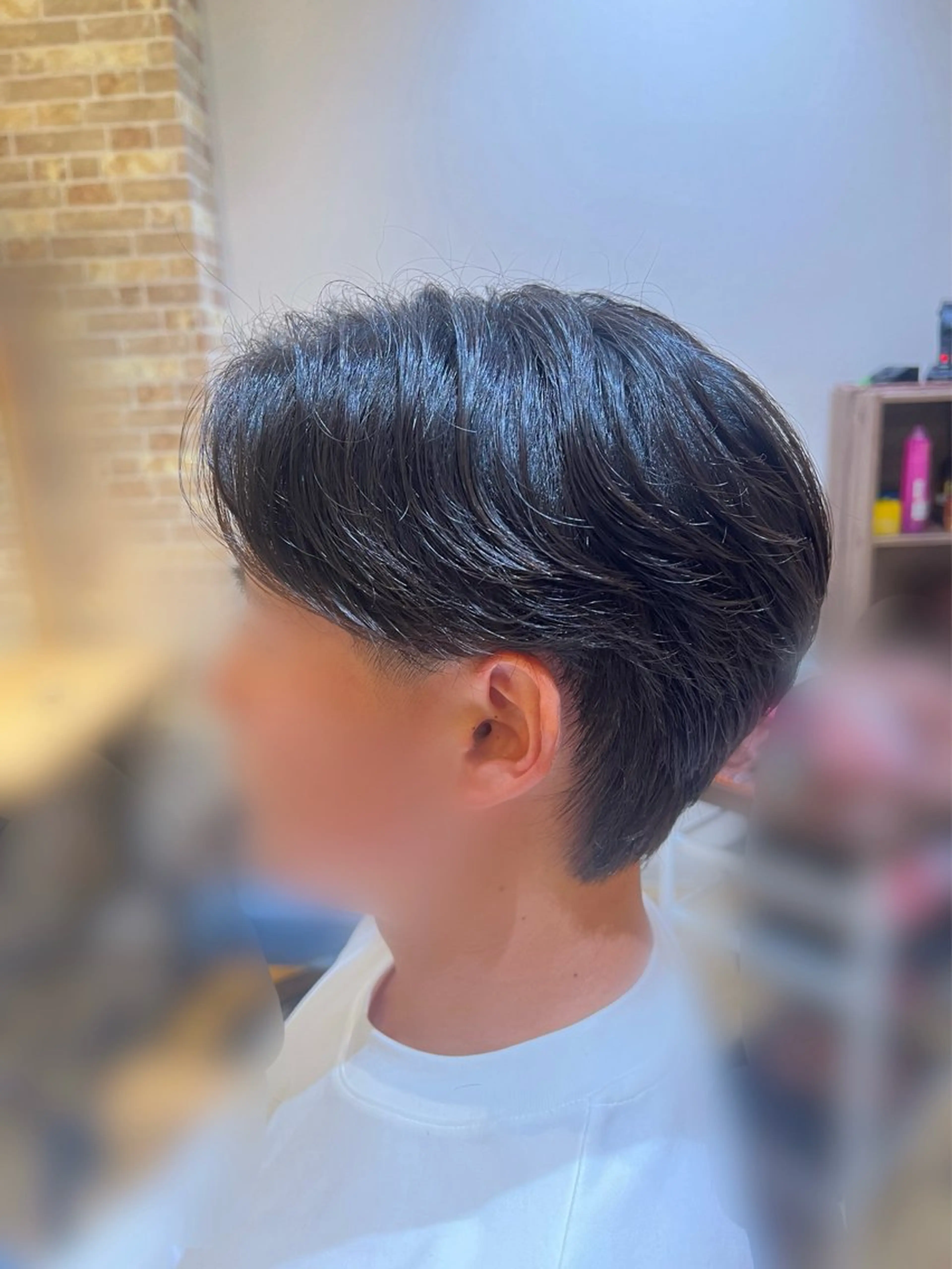ショート メンズ 縮毛矯正 カット 縮毛矯正 across hair design武蔵小杉店所属・曲がる縮毛矯正/ メンズ特化/國井郁太のヘアスタイル