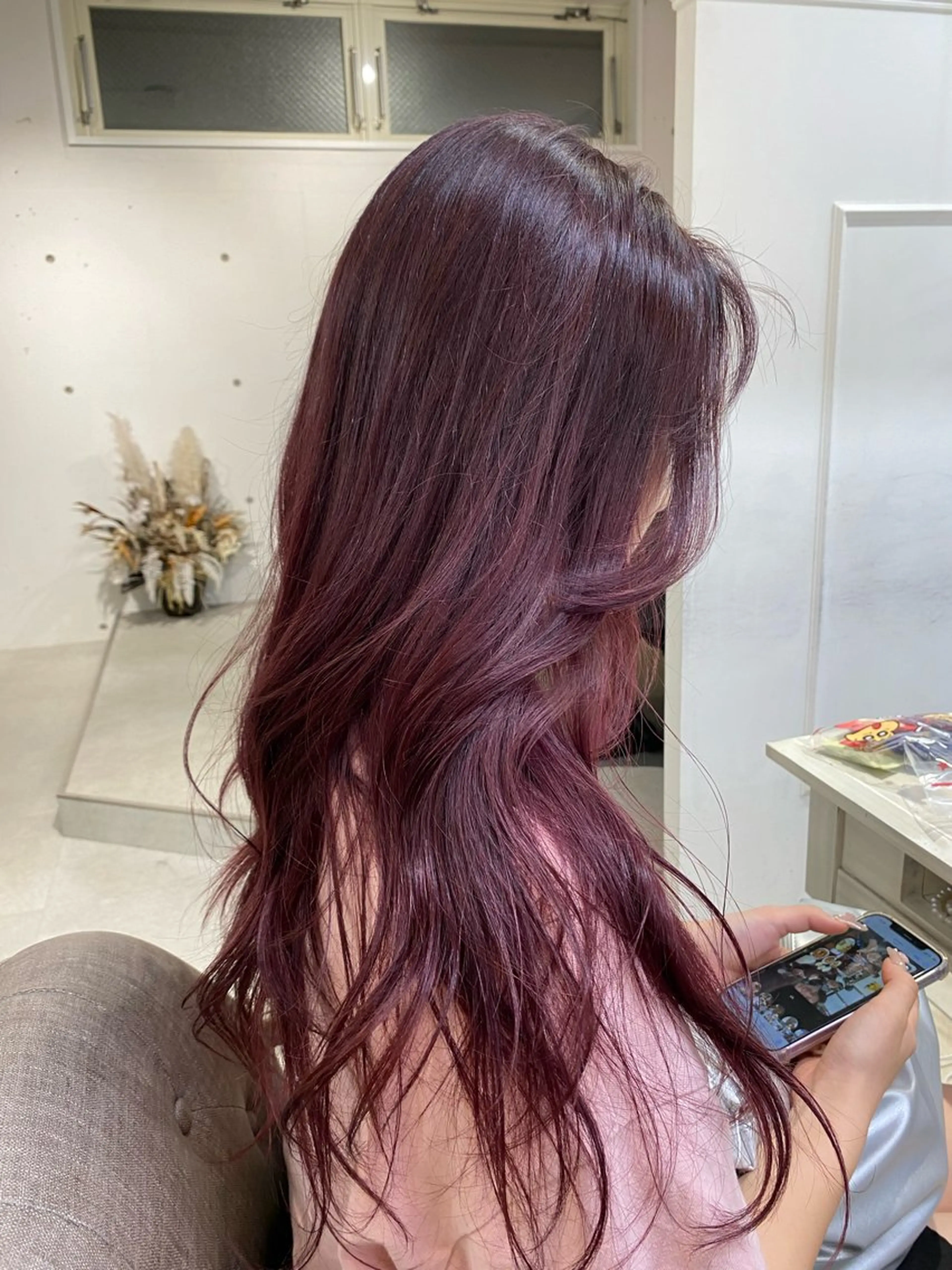 ロング カラー 🫧うる艶ハイトーン 🫧💘サヤ💘のヘアスタイル