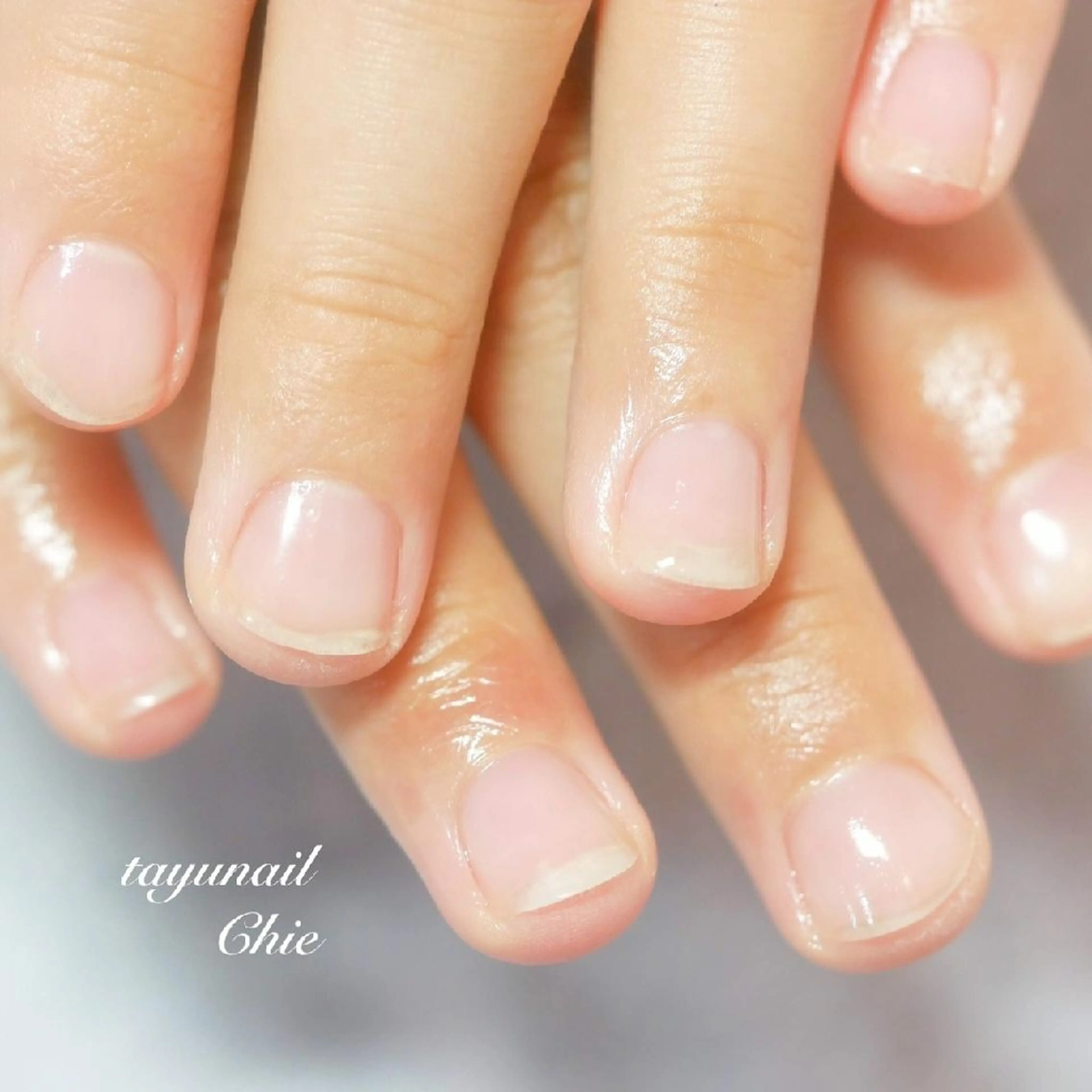 ネイル ブルー ジェルネイル パラジェル ネイルサロン・ネイルスクール たゆnail所属・ネイルサロン 【たゆnail】のネイルデザイン