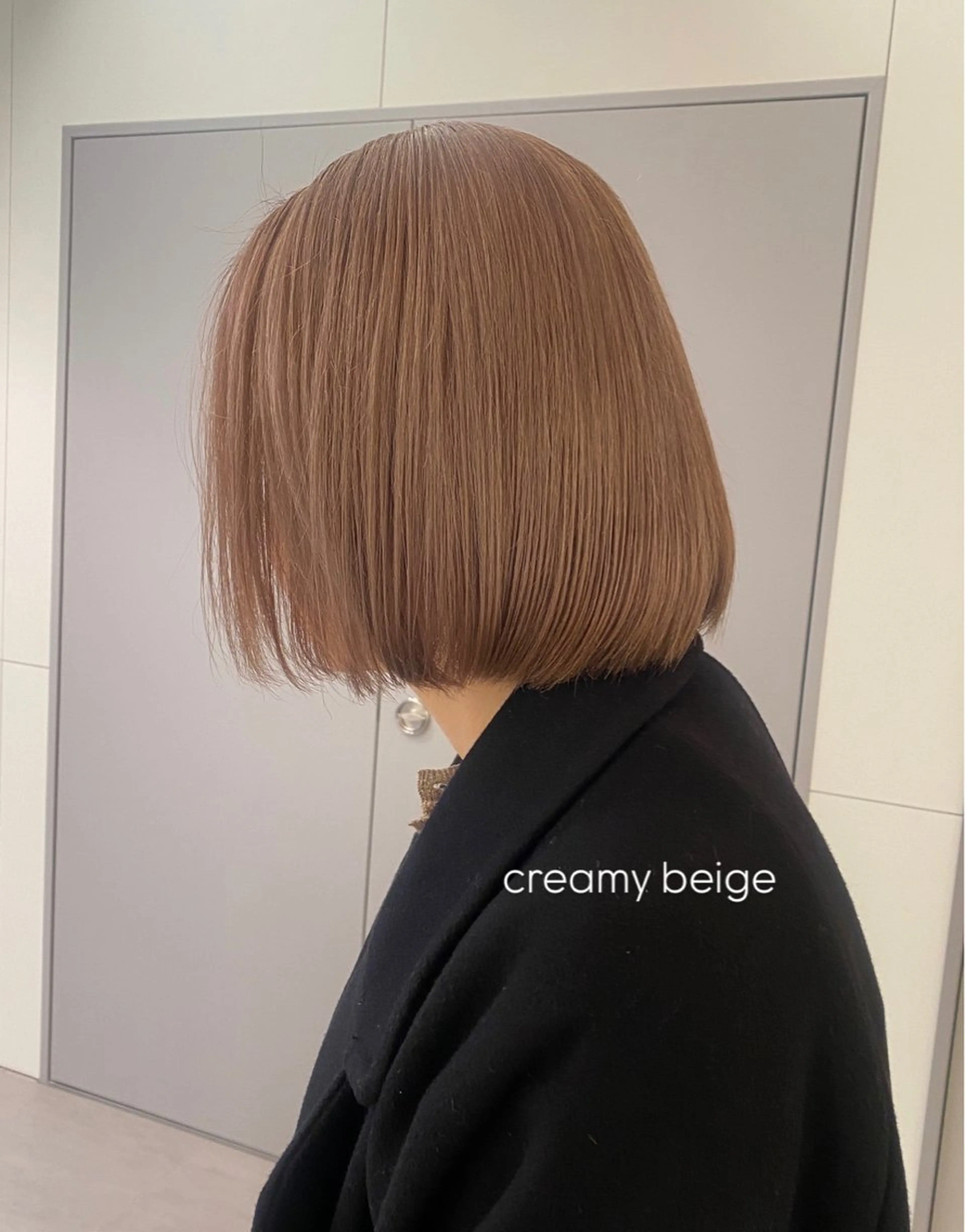 ショート カラー ベージュカラー 高発色ブリーチ/ ハイレイヤー🪽aiのヘアスタイル