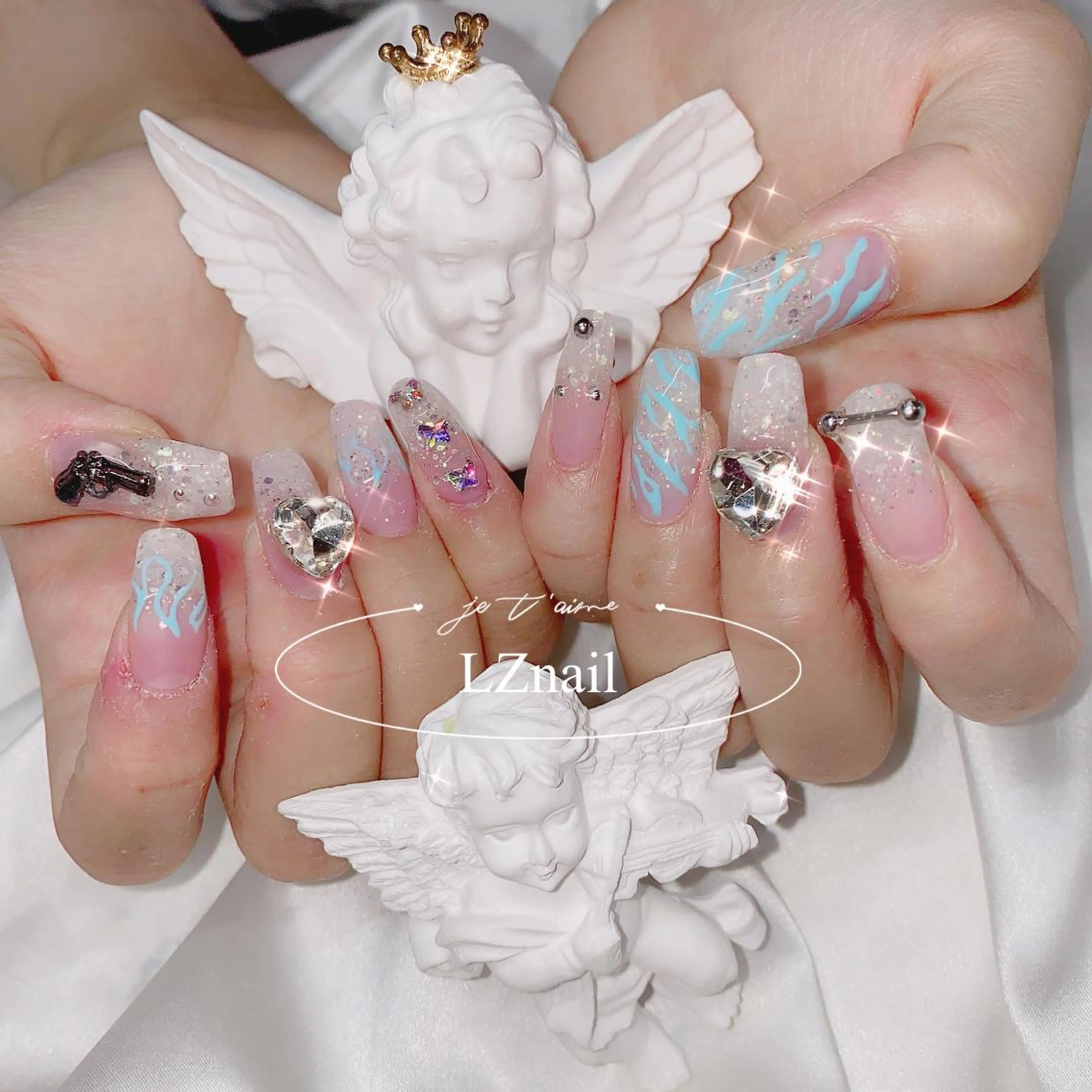 ネイル 🌖す い🌒のネイルデザイン