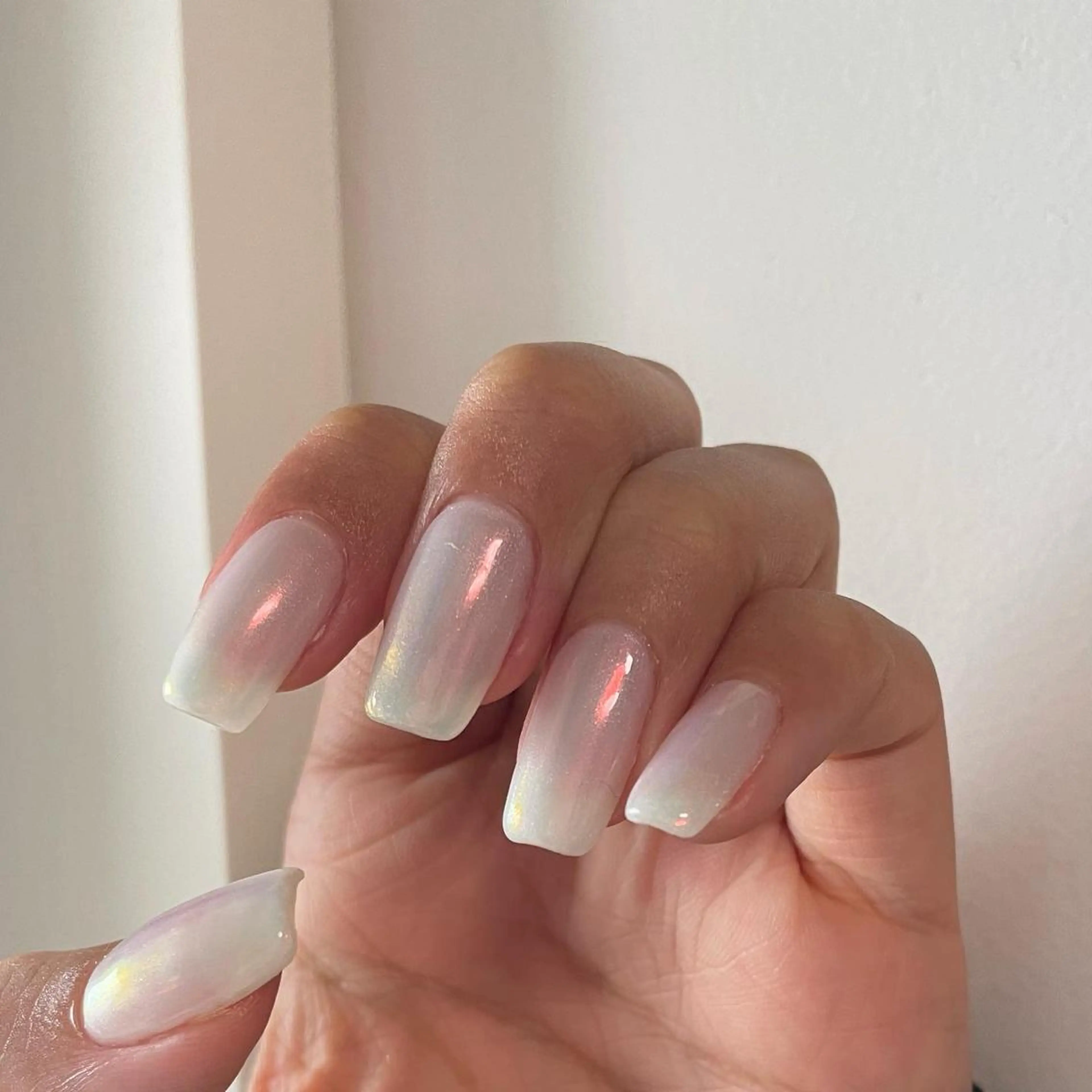 ネイル オーロラネイル ハンドネイル H'ami (haruka)のネイルデザイン