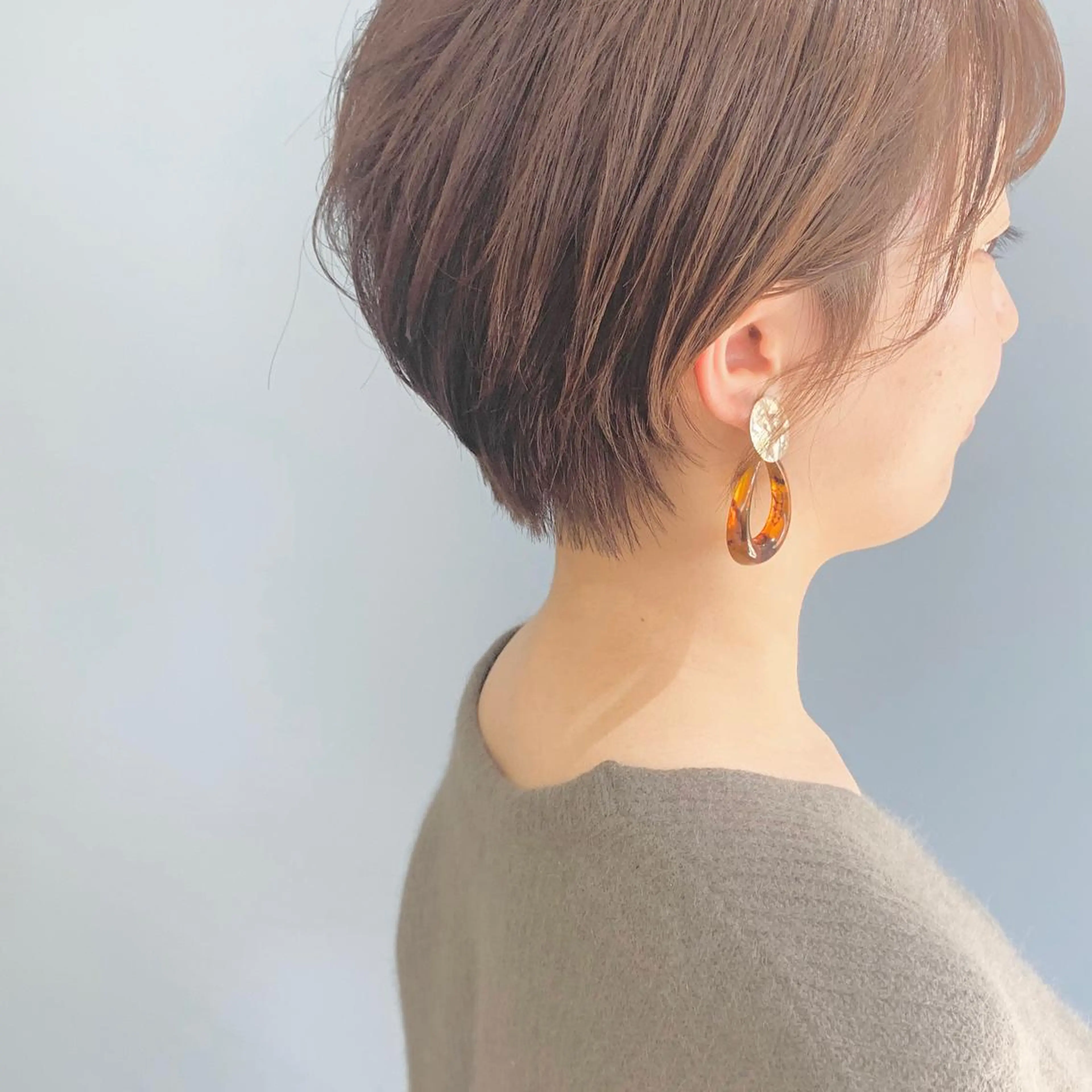 ショート カラー ヘアアレンジ Aloa透明感ヘア ♡kanami♡のヘアスタイル