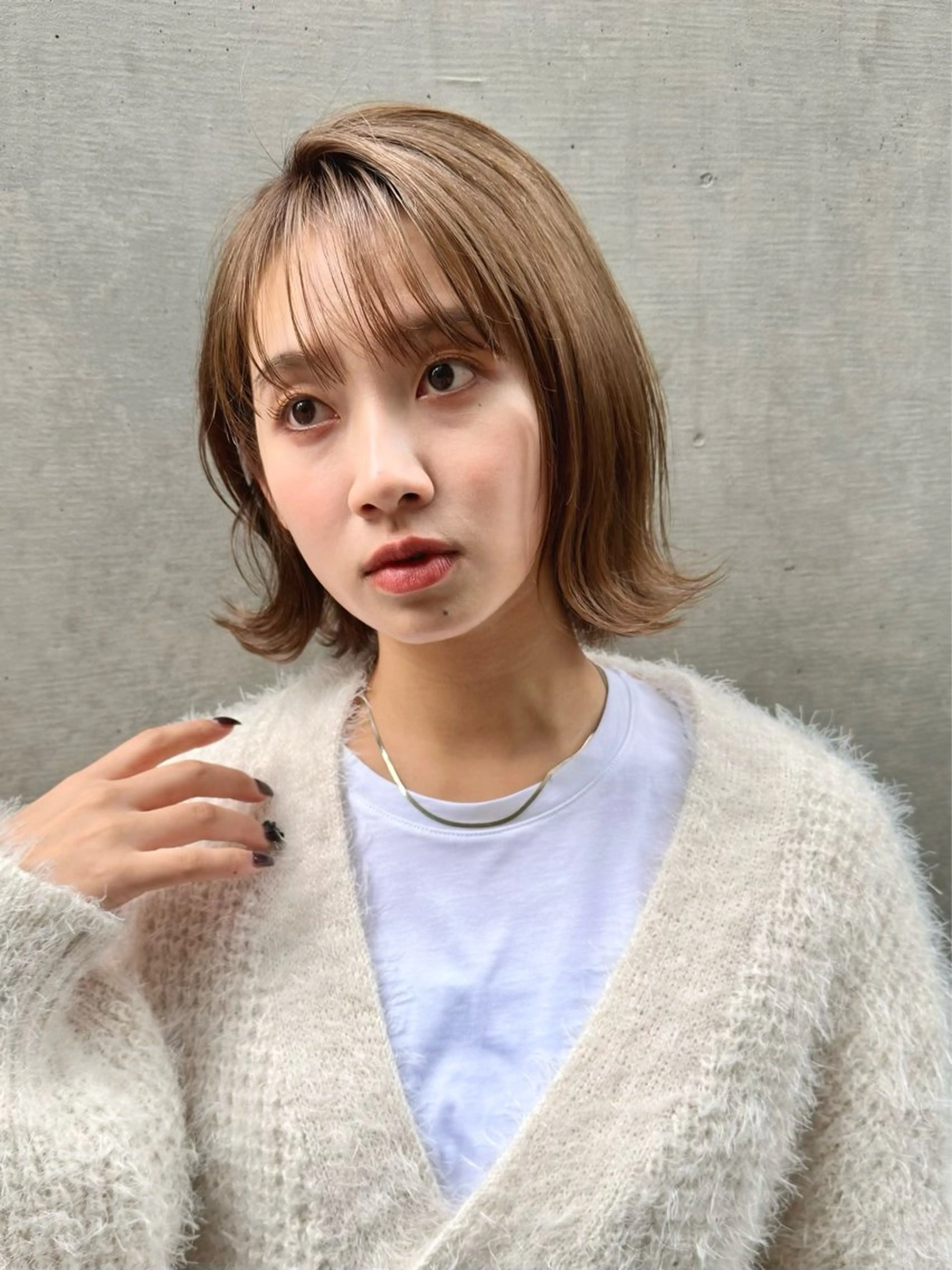 ショート カット ヘアカラー トリートメント ヘッドスパ レイヤーボブ/ 髪質改善/佐々木駿弥のヘアスタイル