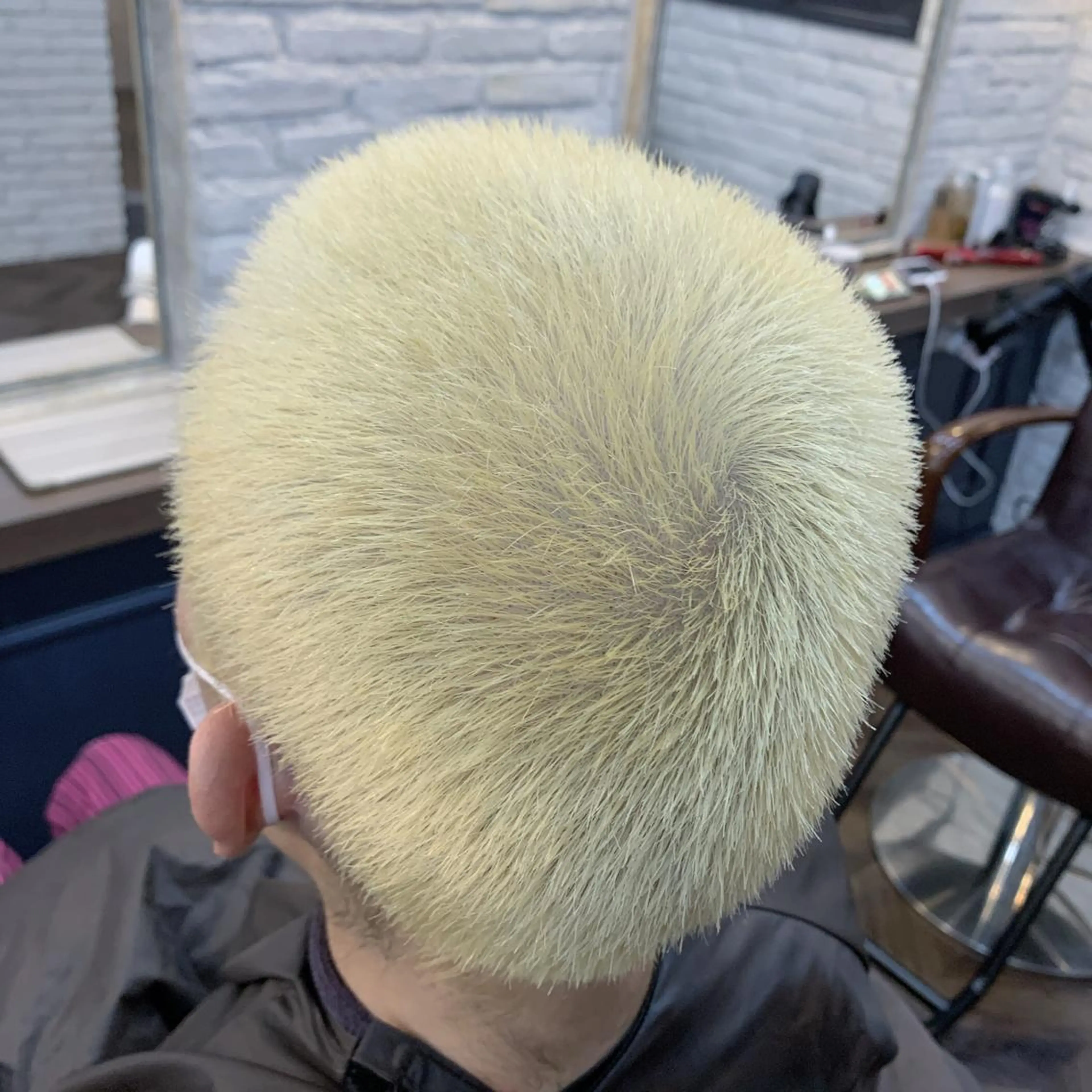 カラー メンズ メンズブリーチ ブリーチ fifth大川 尚輝のヘアスタイル