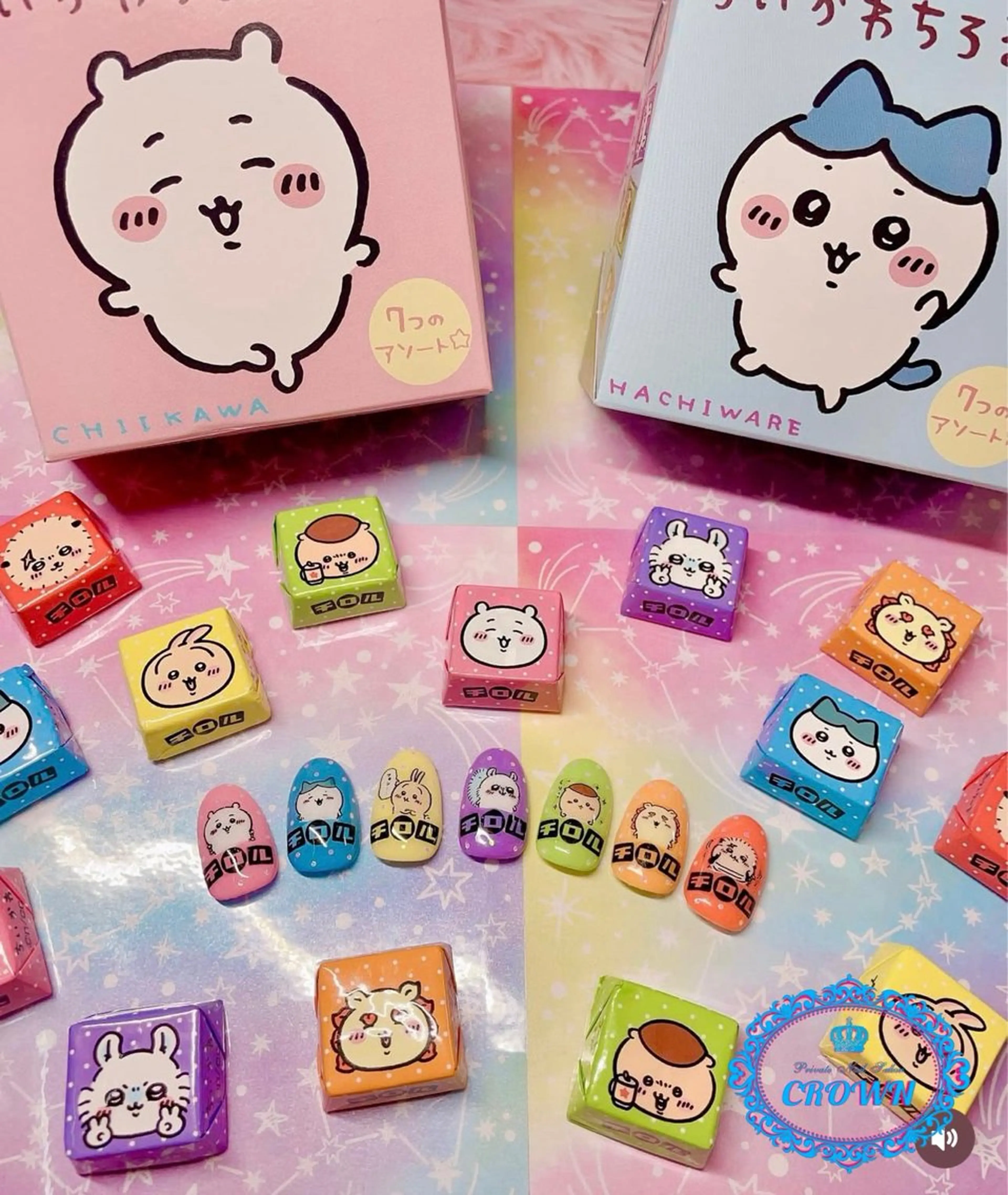 ネイル CROWN プライベートサロンのネイルデザイン