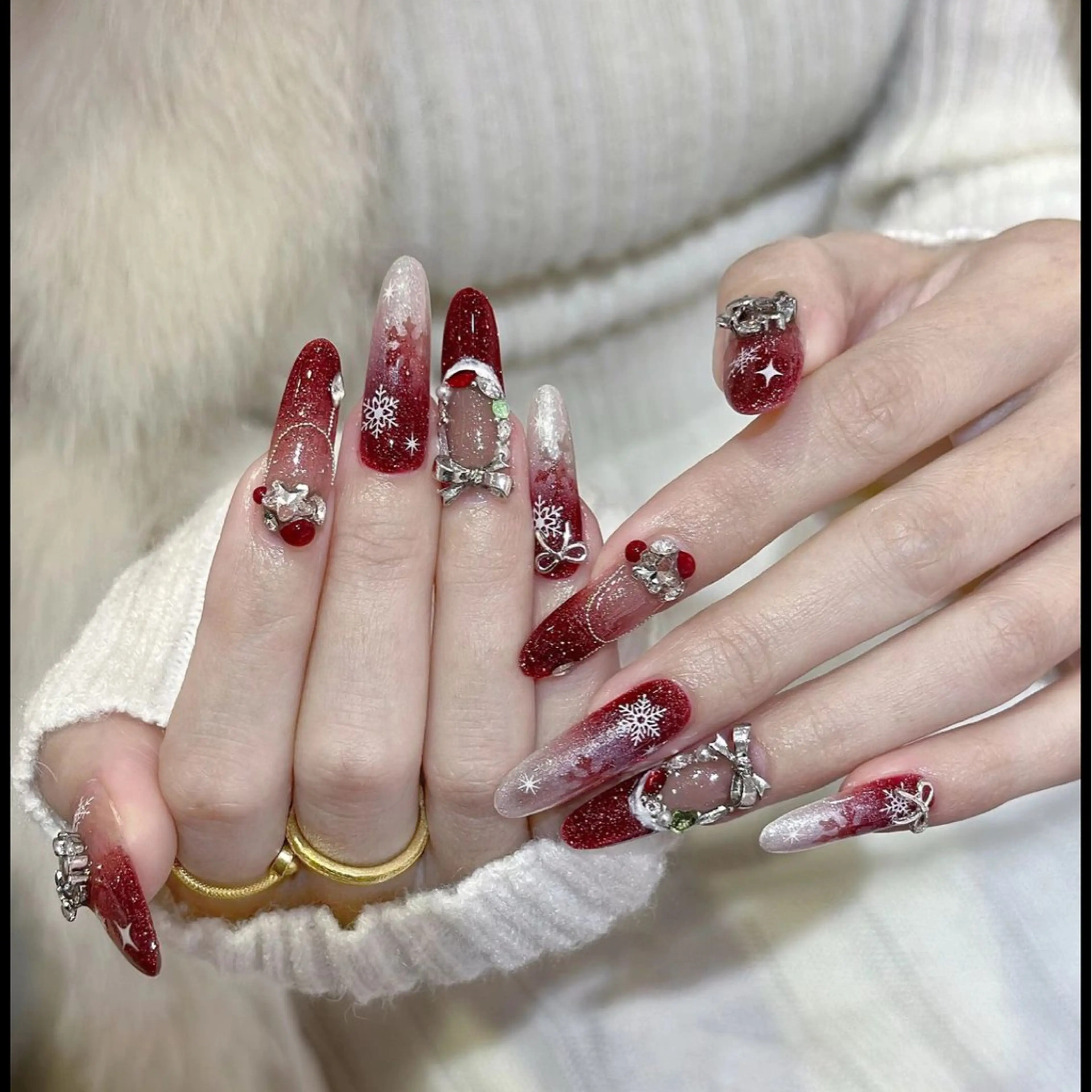 ネイル ハンドネイル いちご chan novaのネイルデザイン