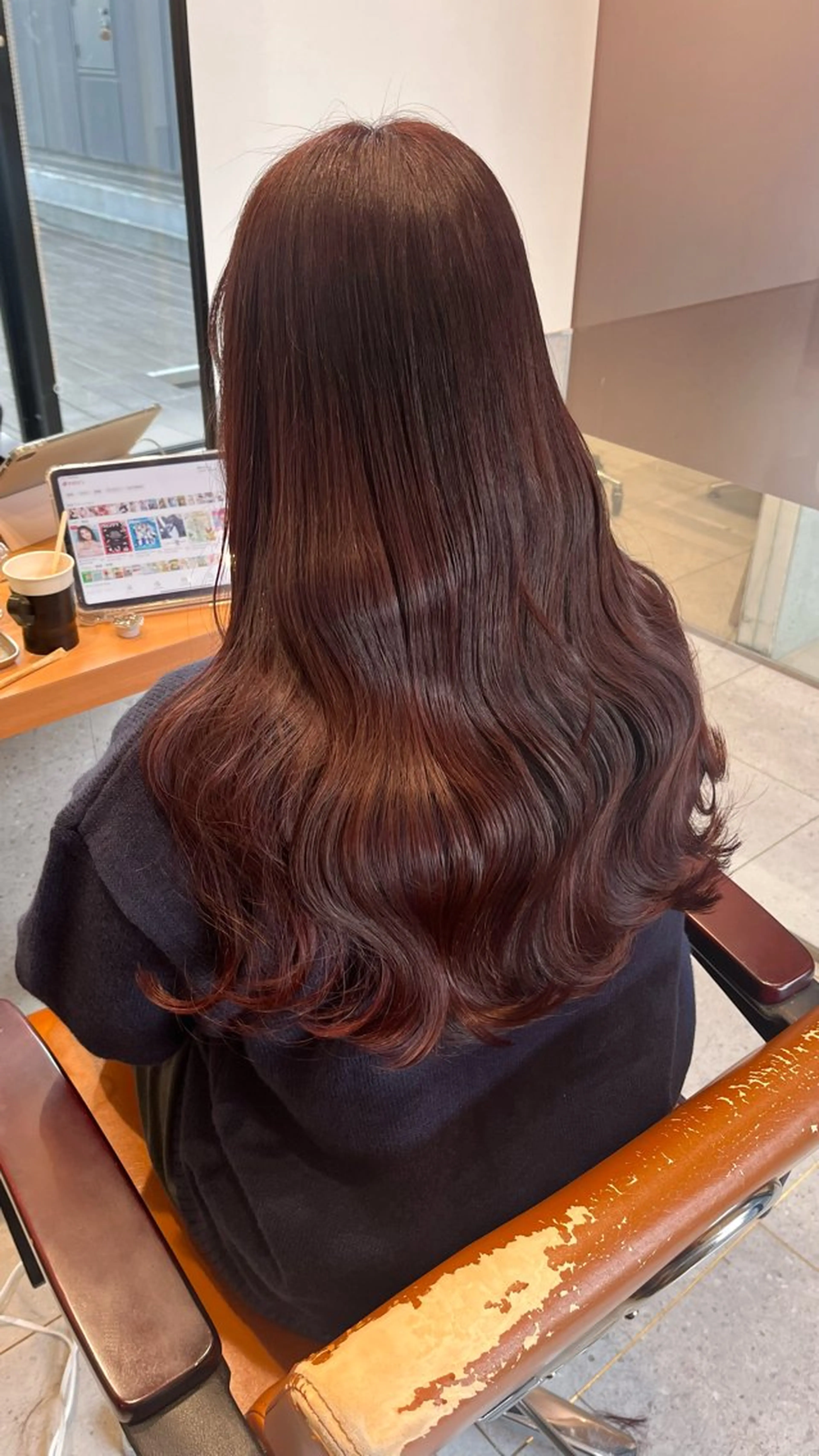 ロング カット ヘアカラー トリートメント classic 新横浜所属・大人girly🛋️ 🤍yukakoのヘアスタイル