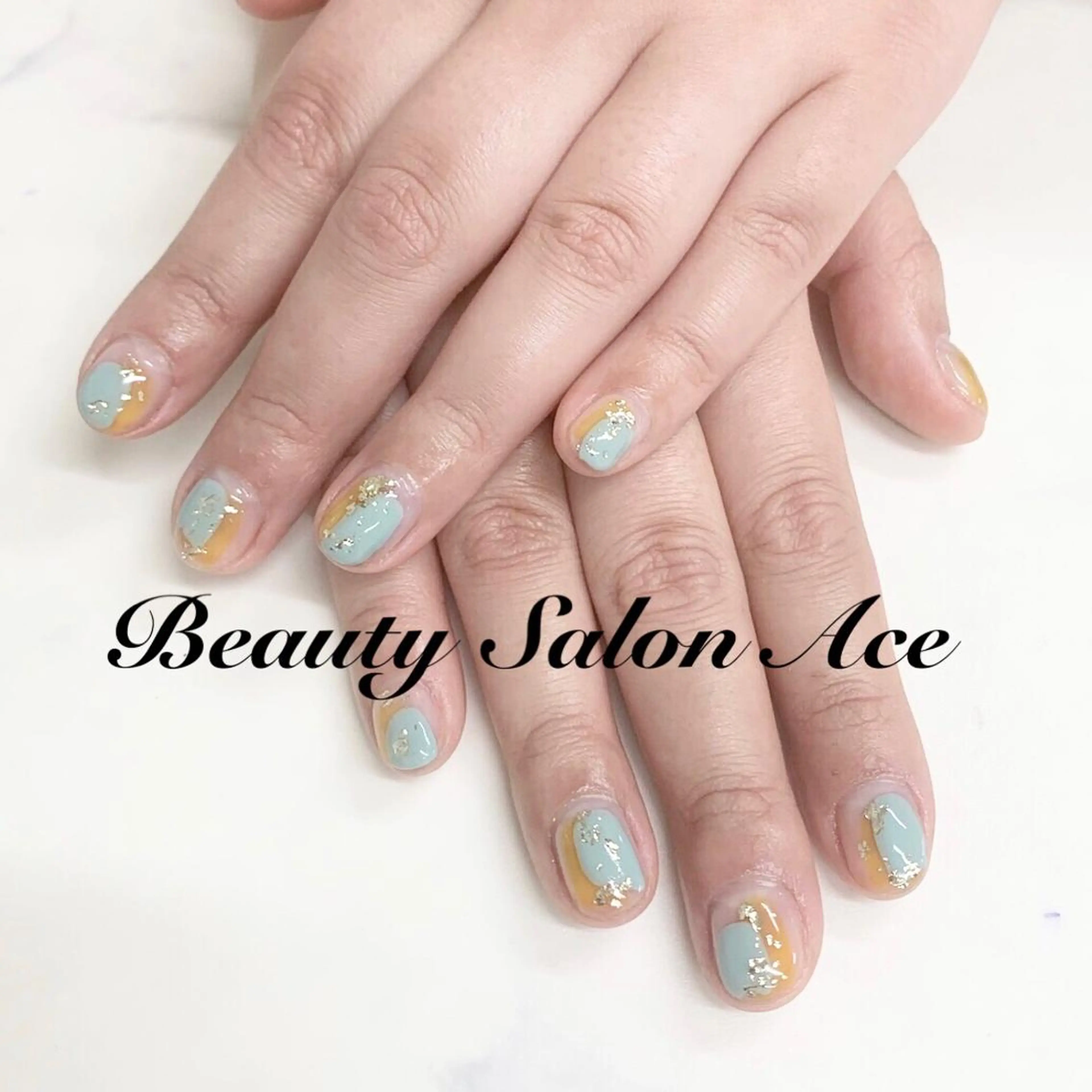 ネイル アートネイル 長さ出し ジェルネイル メンズネイル ニュアンスネイル Beauty Salon Ace（ネイルサロン　エース）所属・池袋フィルイン Ace♡Nailのネイルデザイン