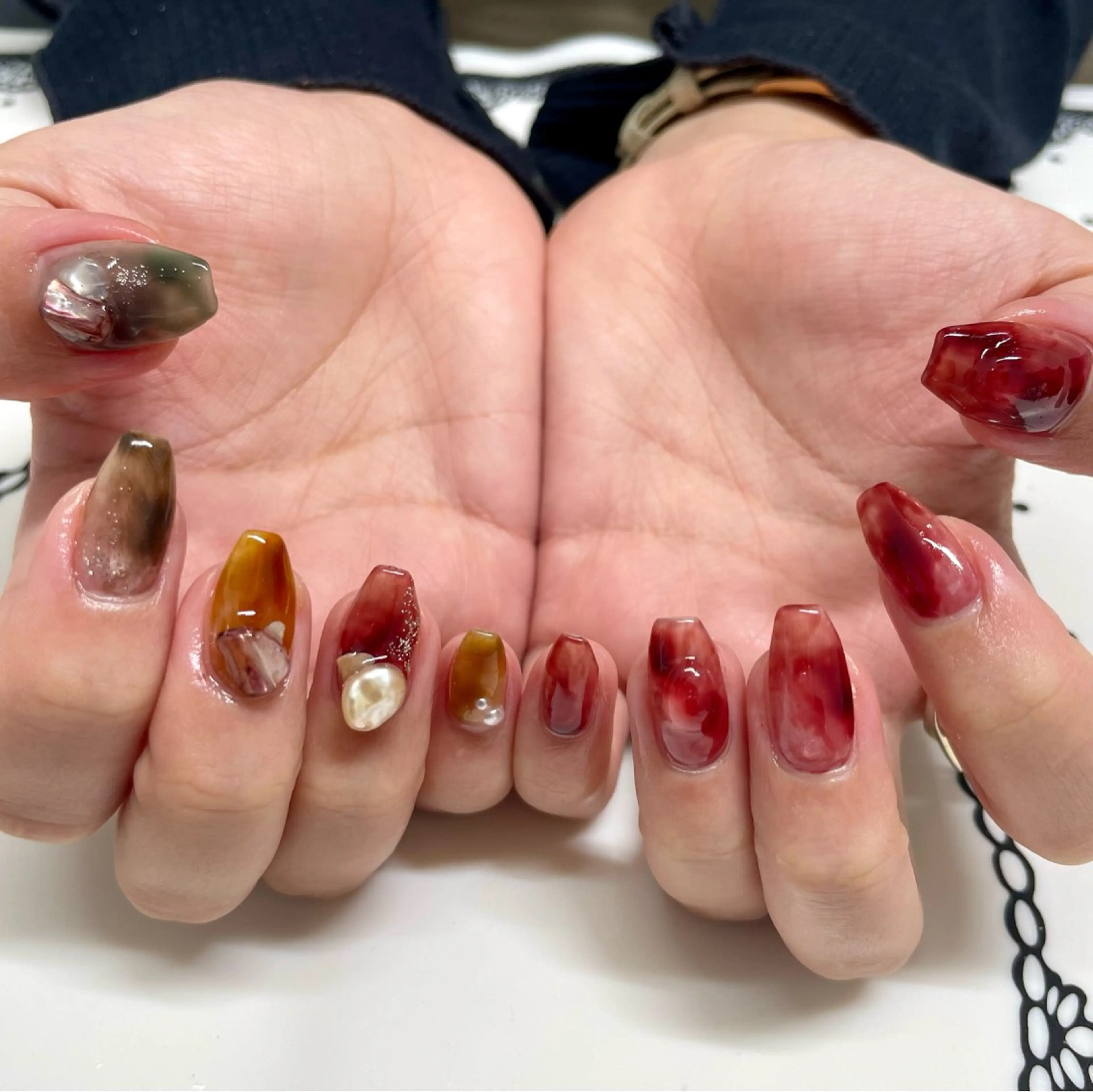 ネイル ハンドネイル nailsalon sugarr所属・nailist cocoのネイルデザイン