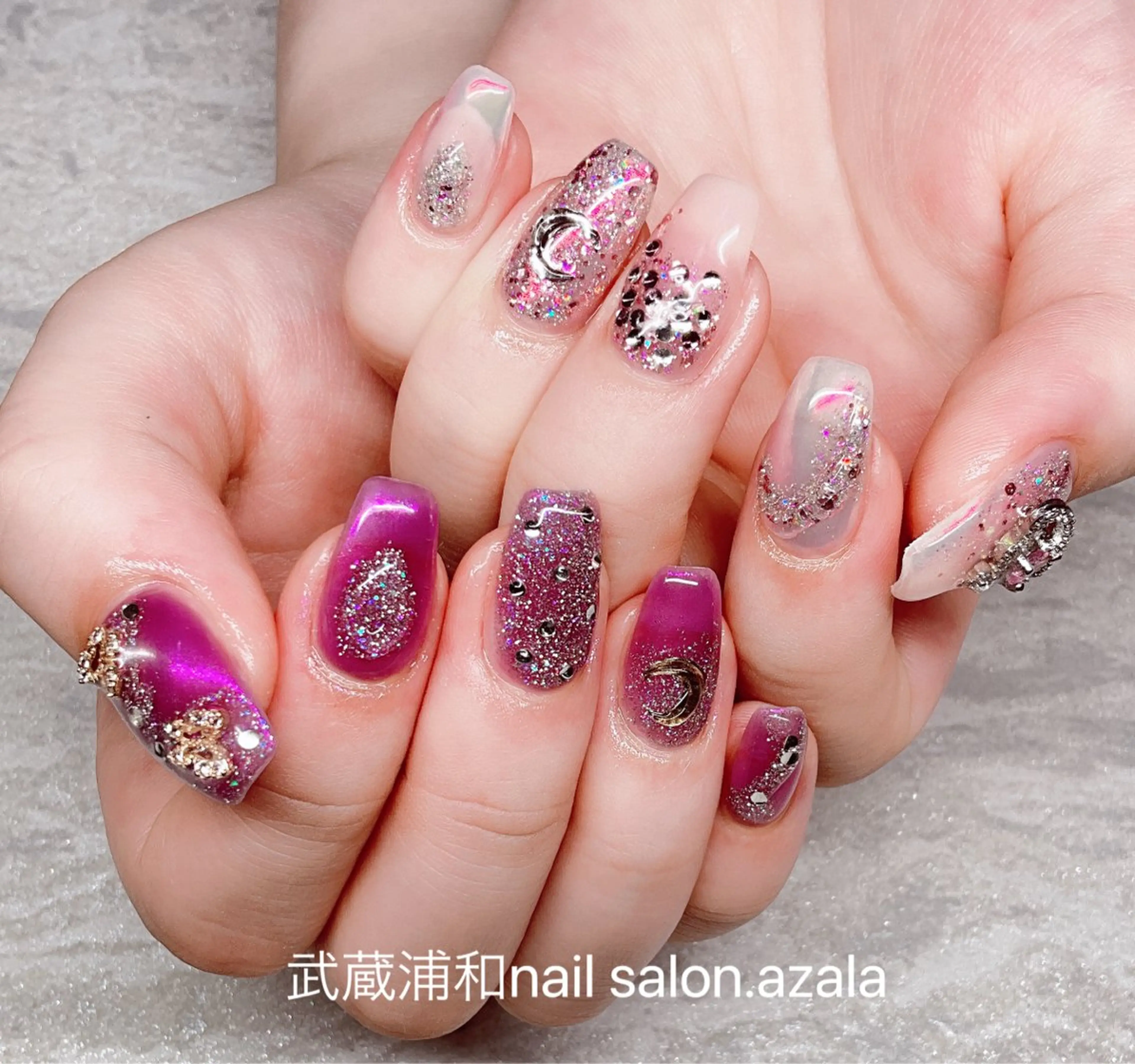 ネイル ハンドネイル R inのネイルデザイン