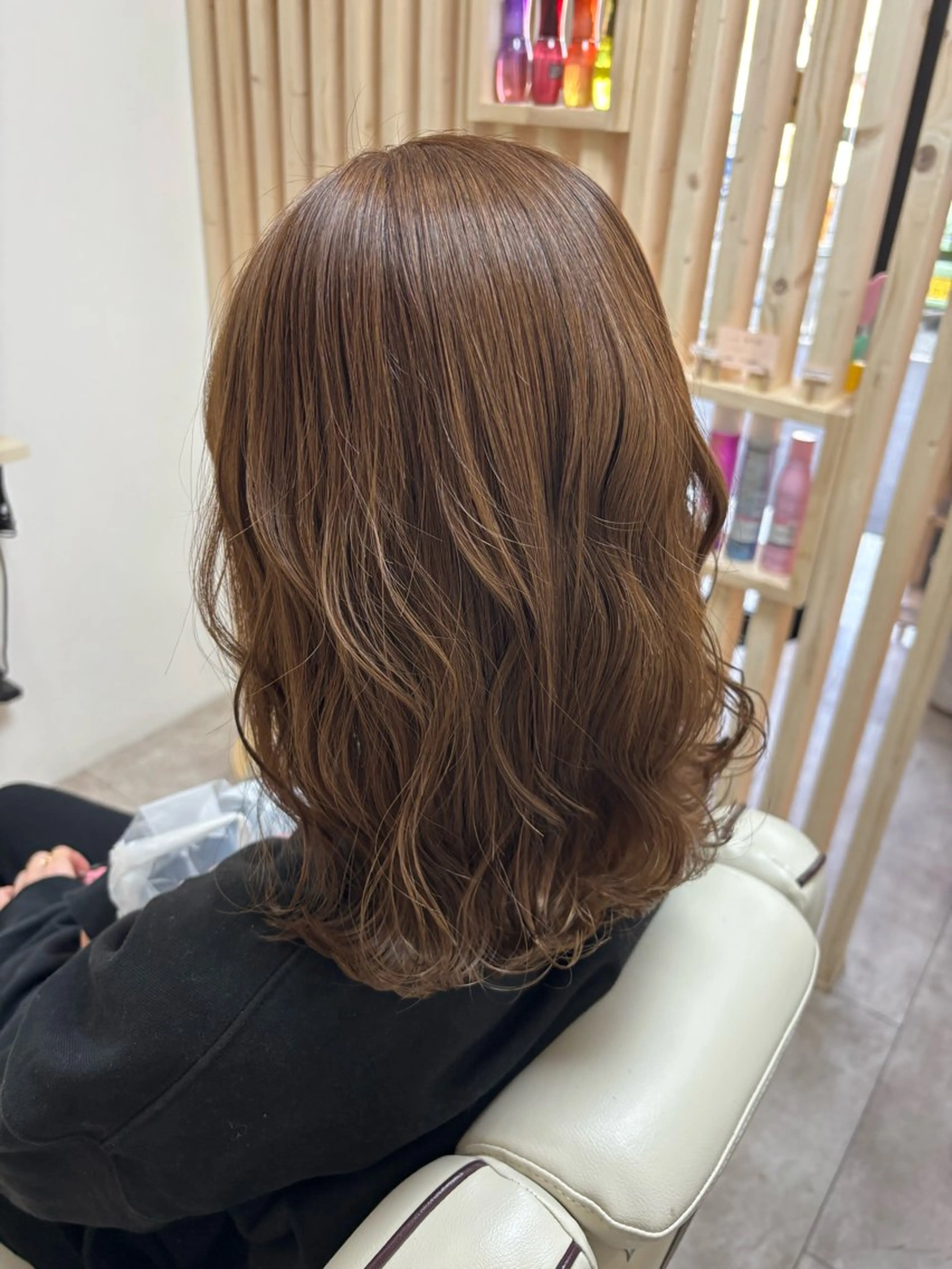 ミディアム カラー カット ヘアカラー トリートメント hair salon  Garance所属・akane/大和田 駅/ Garanceのヘアスタイル