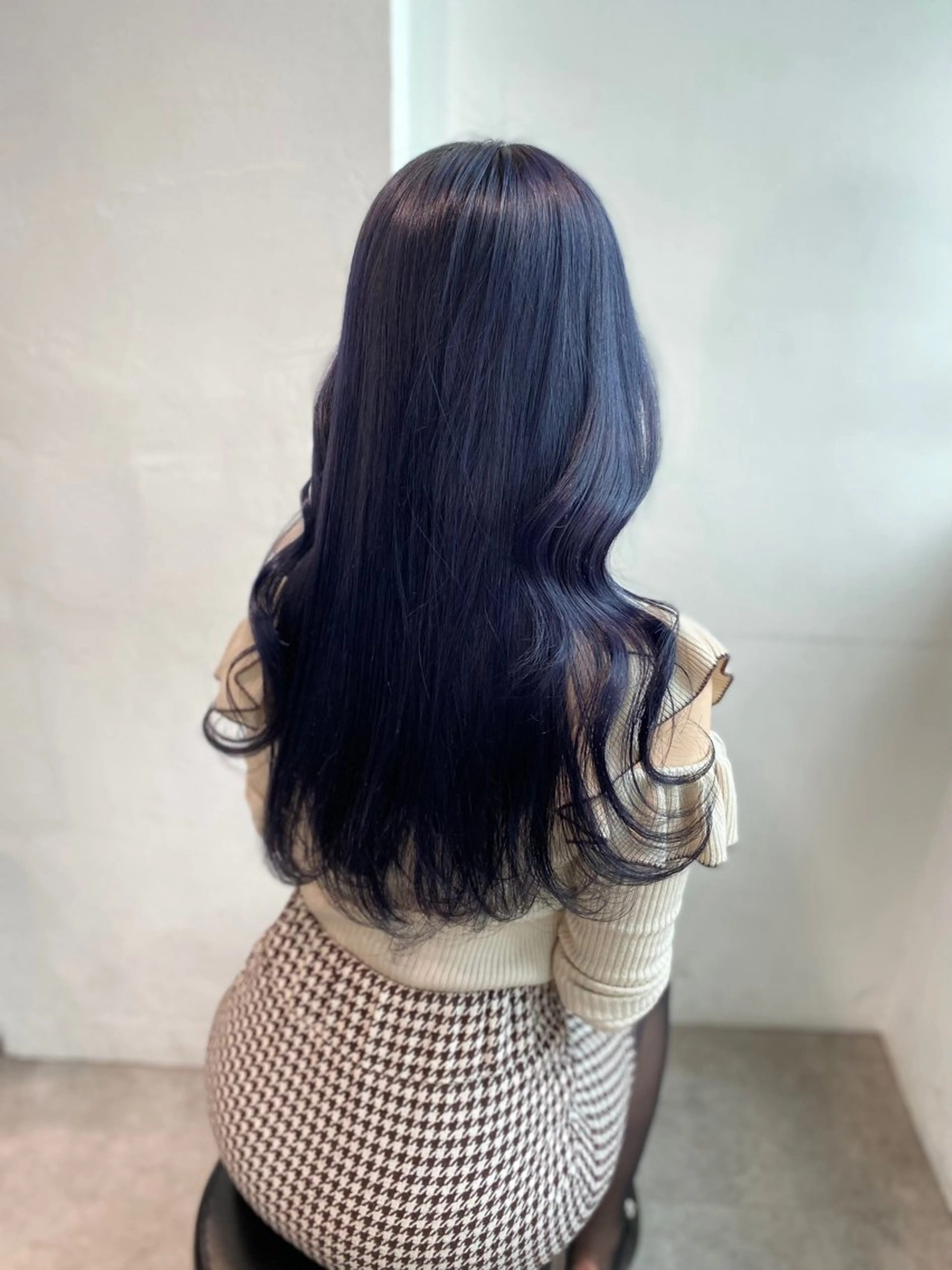 ロング カラー ヘアカラー 💙ハイトーン韓国風 色白ヘア💙manaのヘアスタイル