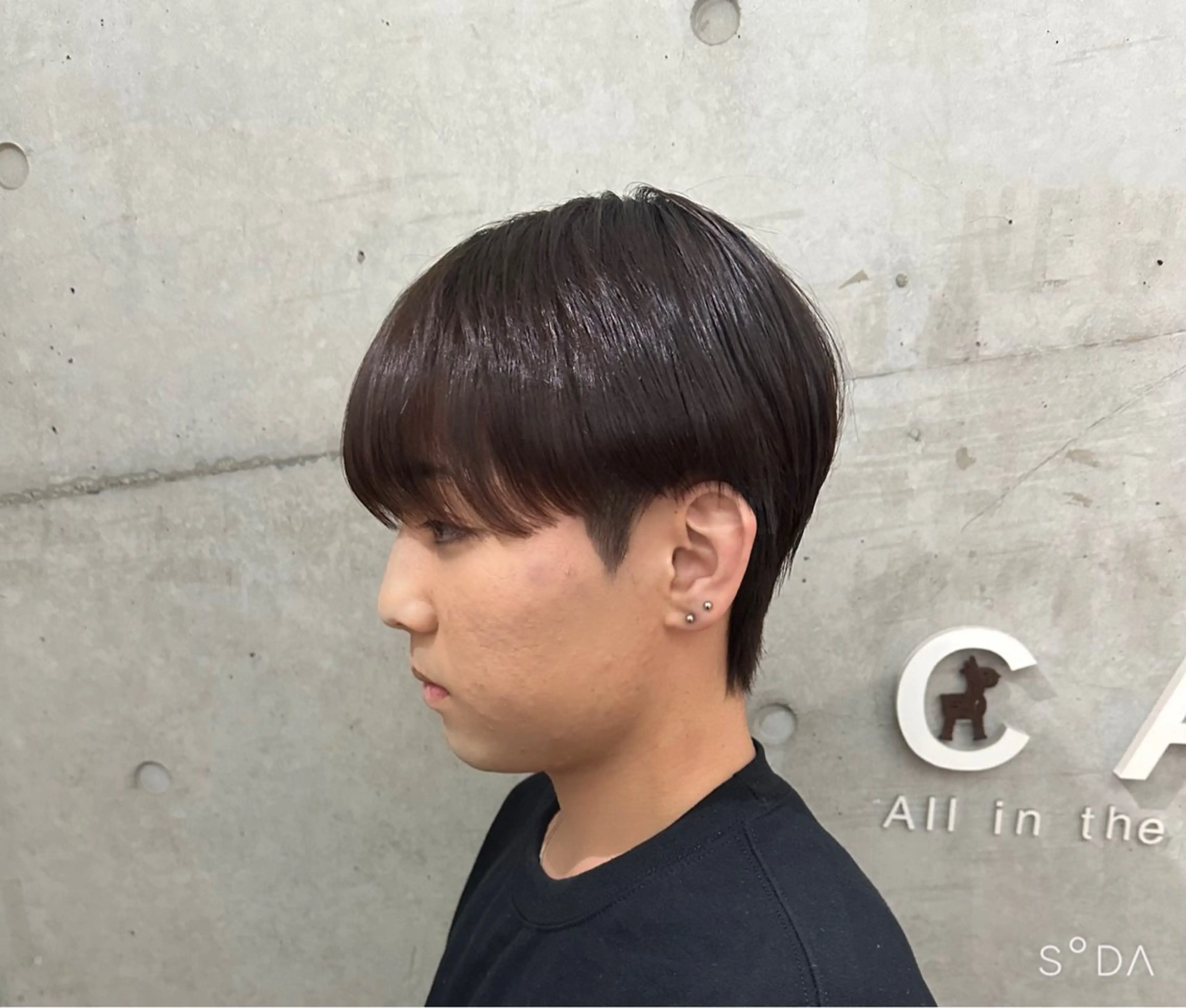 メンズ 梅田メンズカット 縮毛矯正中尾のヘアスタイル