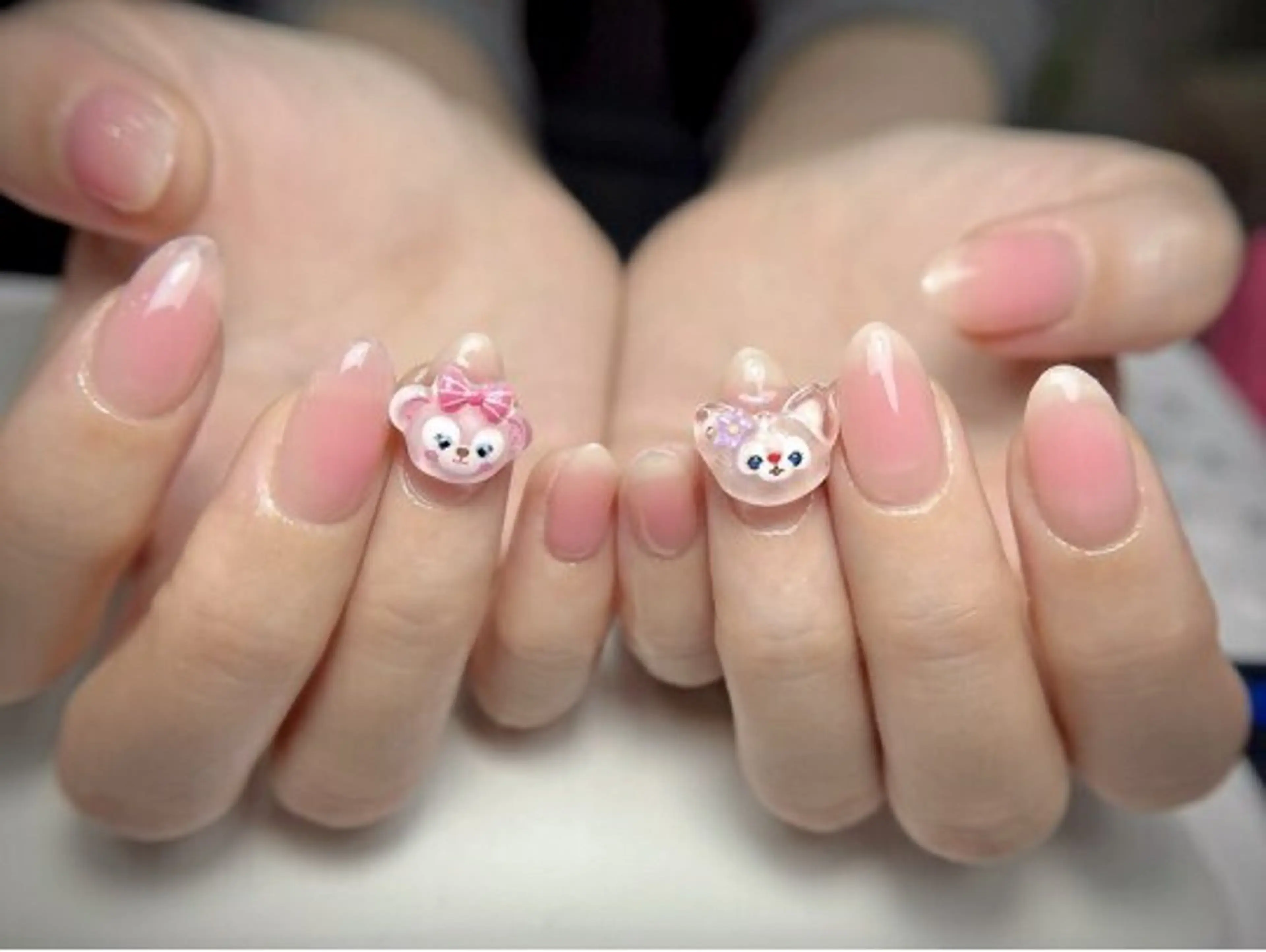 ネイル ジェルネイル ロングネイル ニュアンスネイル ワンカラーネイル シンプルネイル Kora Nailのネイルデザイン