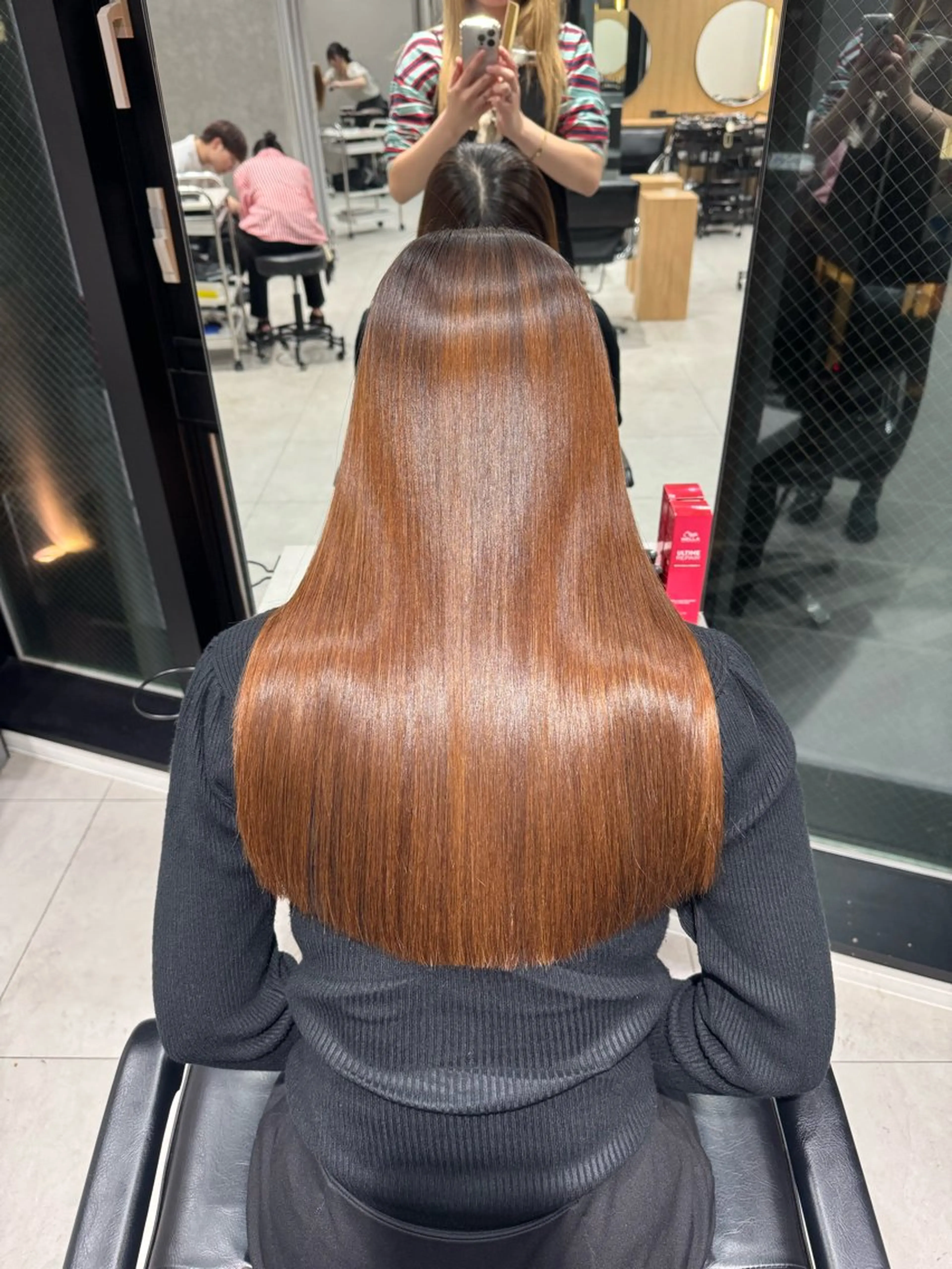 ロング RAF TOKYO 薬院店所属・福岡／艶髪カラー/ 髪質改善/SAEのヘアスタイル