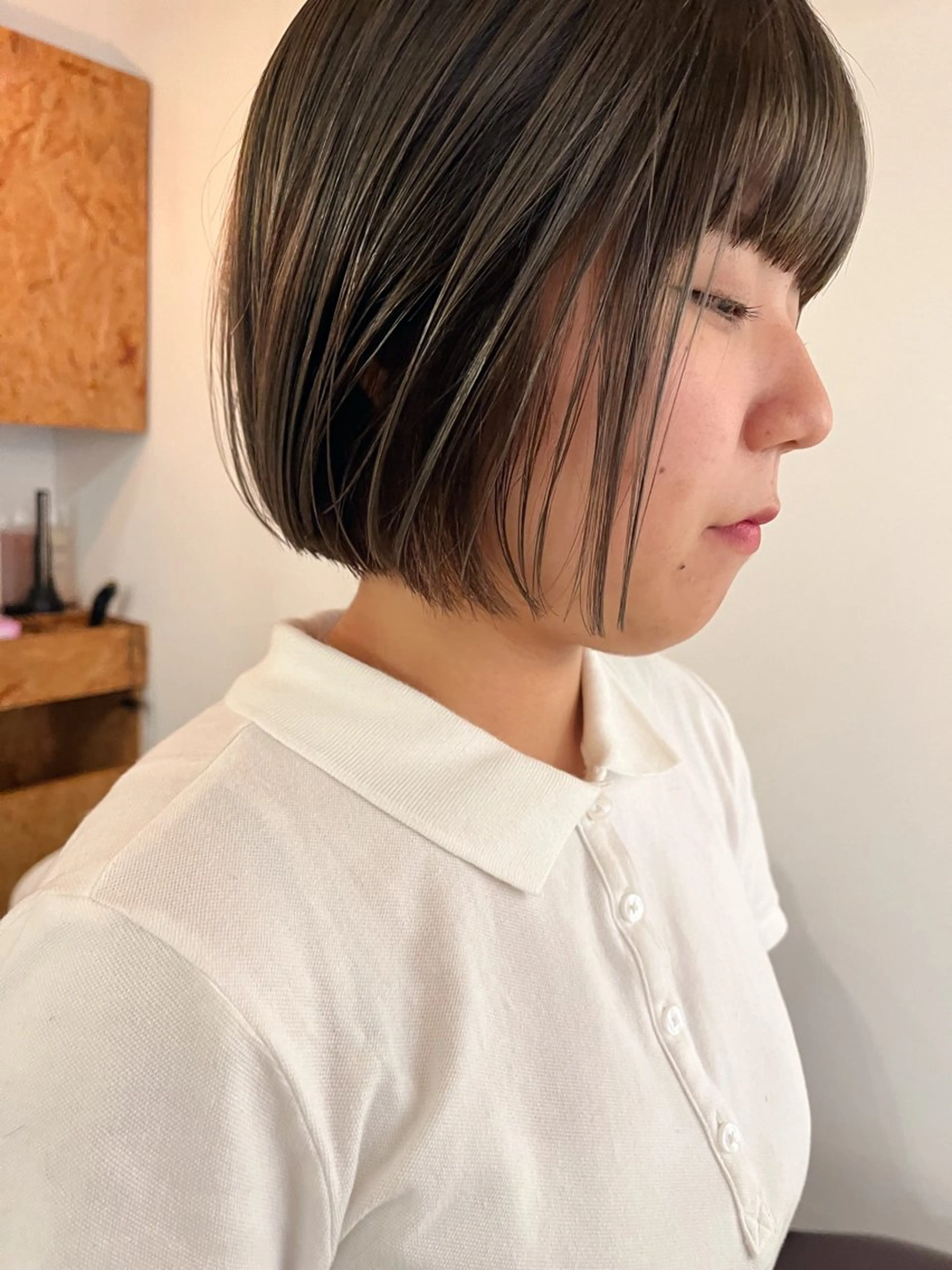ショート 暖色/パーマ 🌼クニトウメイのヘアスタイル
