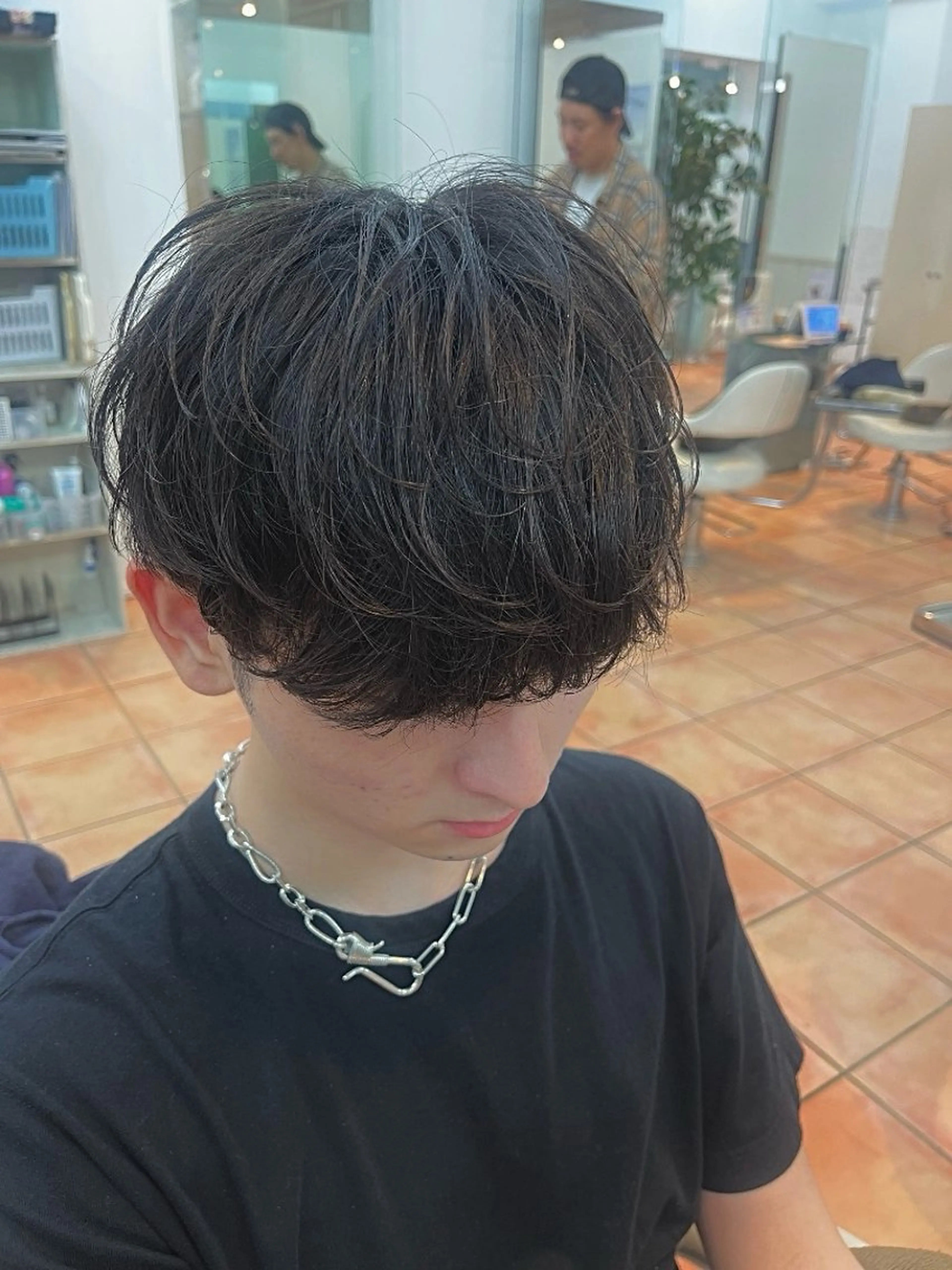 メンズカット➕眉カット、アイブロウカットの写真