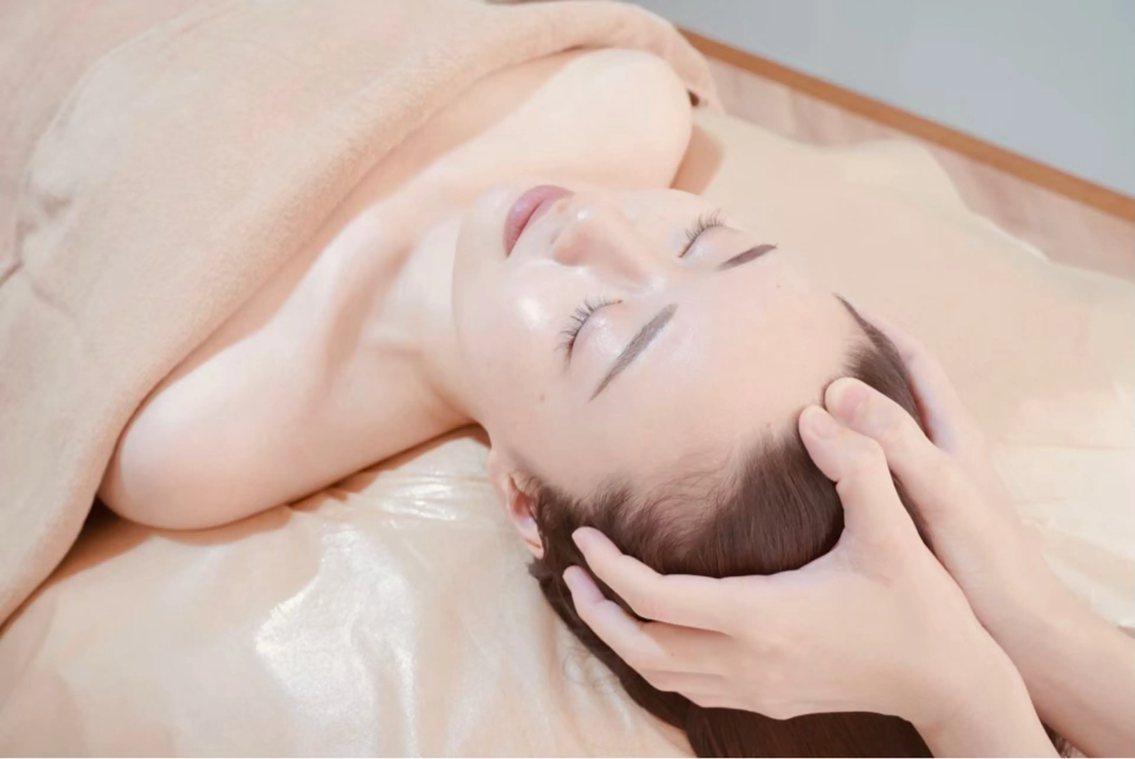 【心と脳の疲れを癒す】瞑想シータヘッドマッサージ45分の写真