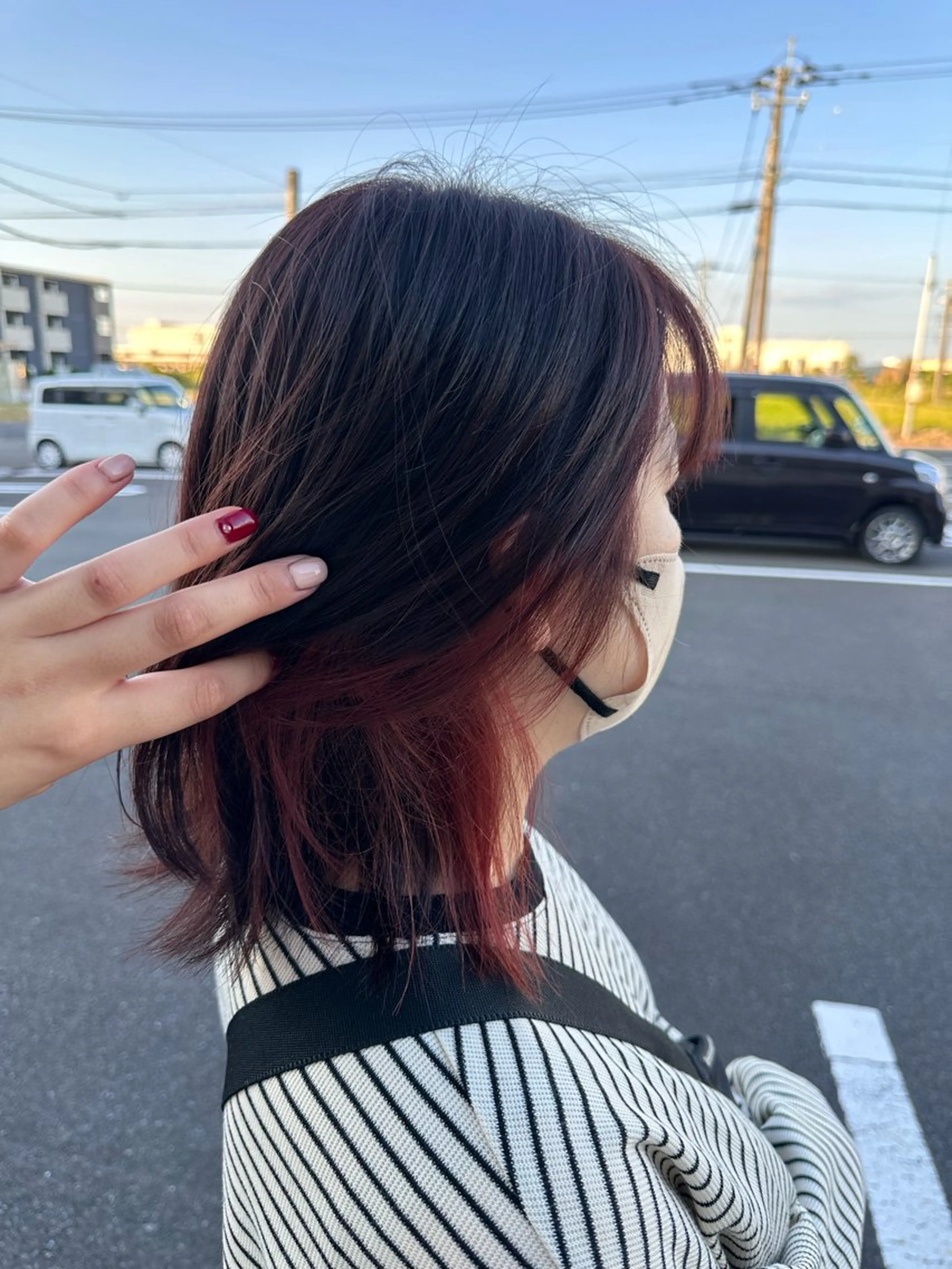 ミディアム カラー ☆あつみ☆ soen  天神店のヘアスタイル