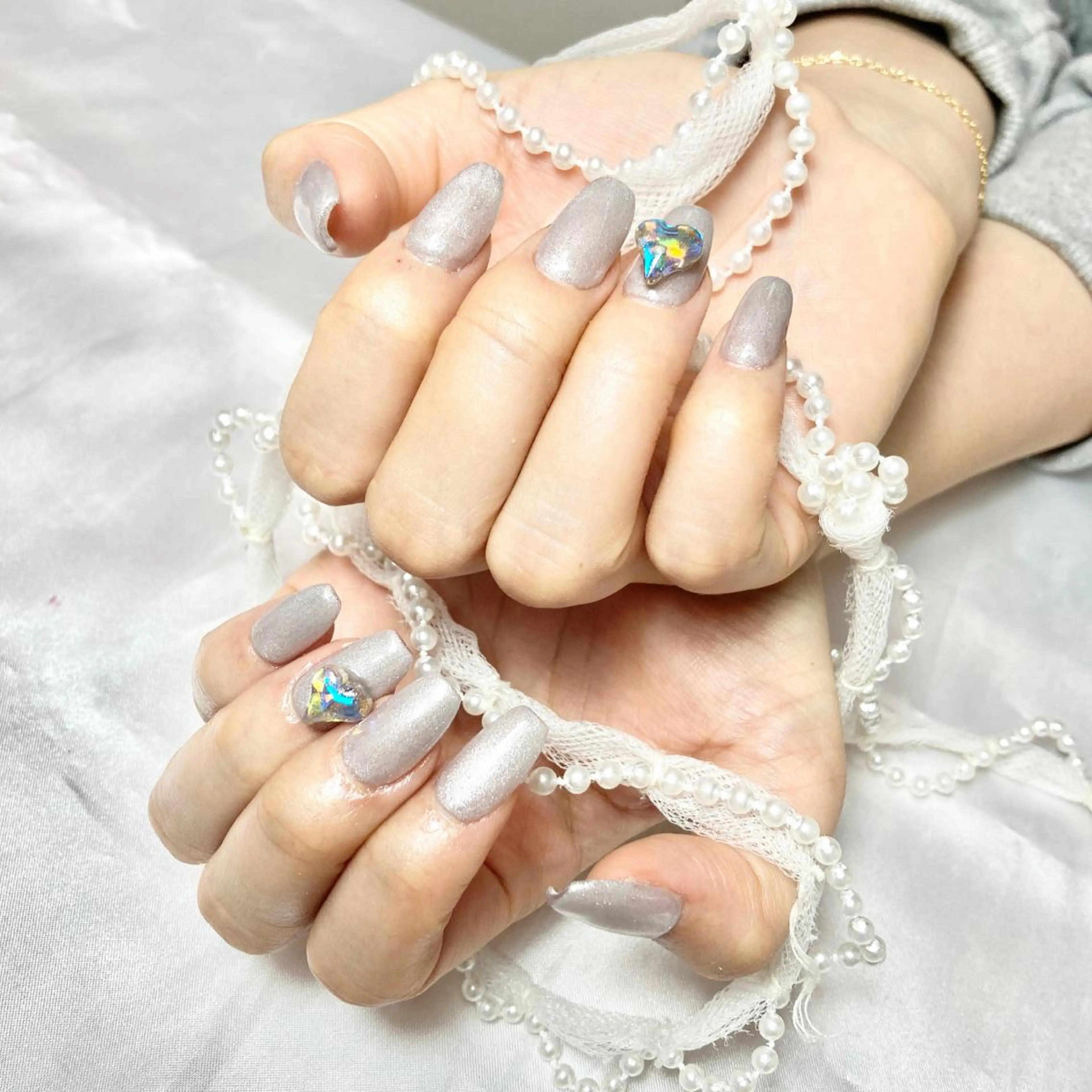 パーツ２個無料✨チップスカルプ(長さだし)＋ワンカラー(オフなし)※パラジェル＋¥1000の写真