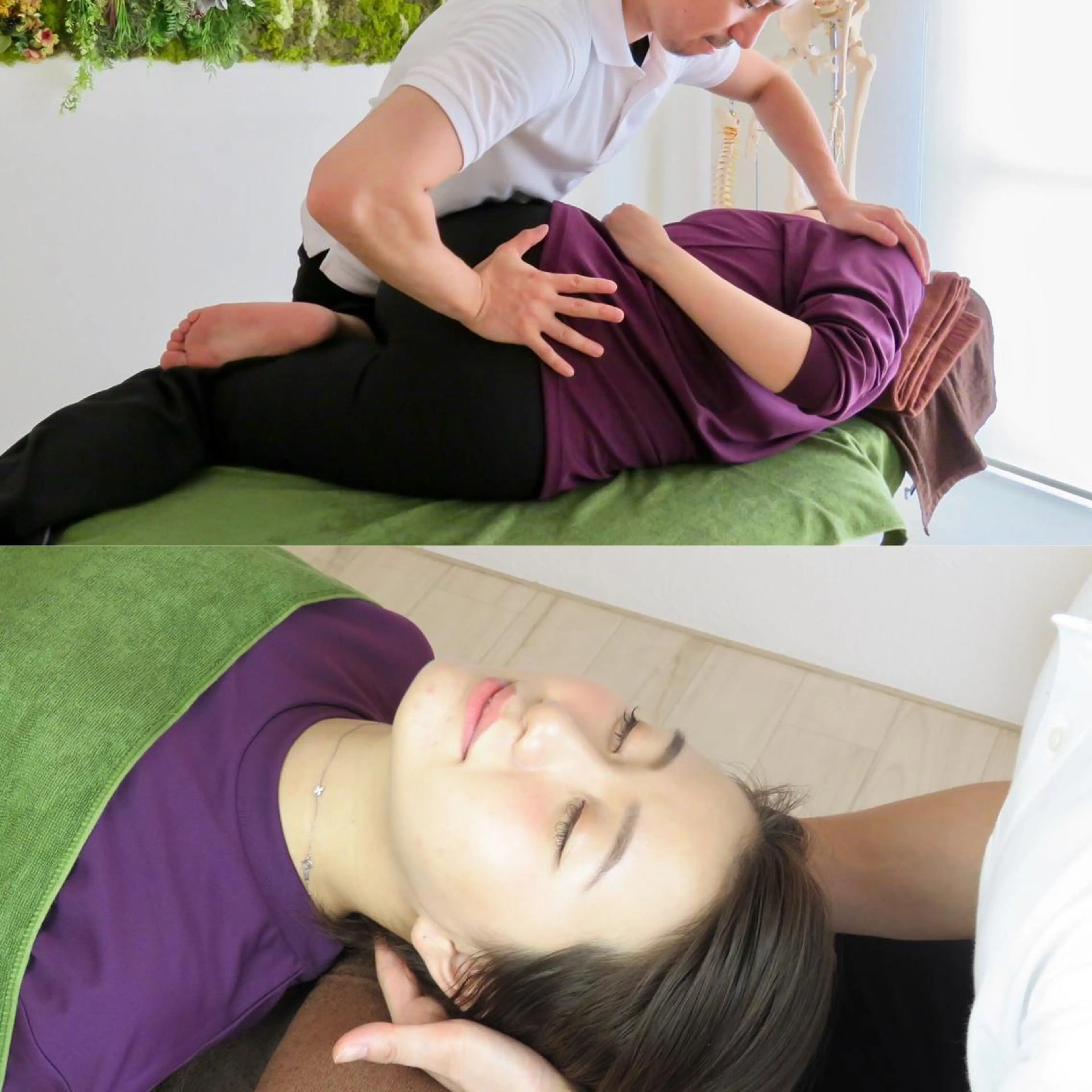 【整体60分＋小顔矯正30分】計90分の写真