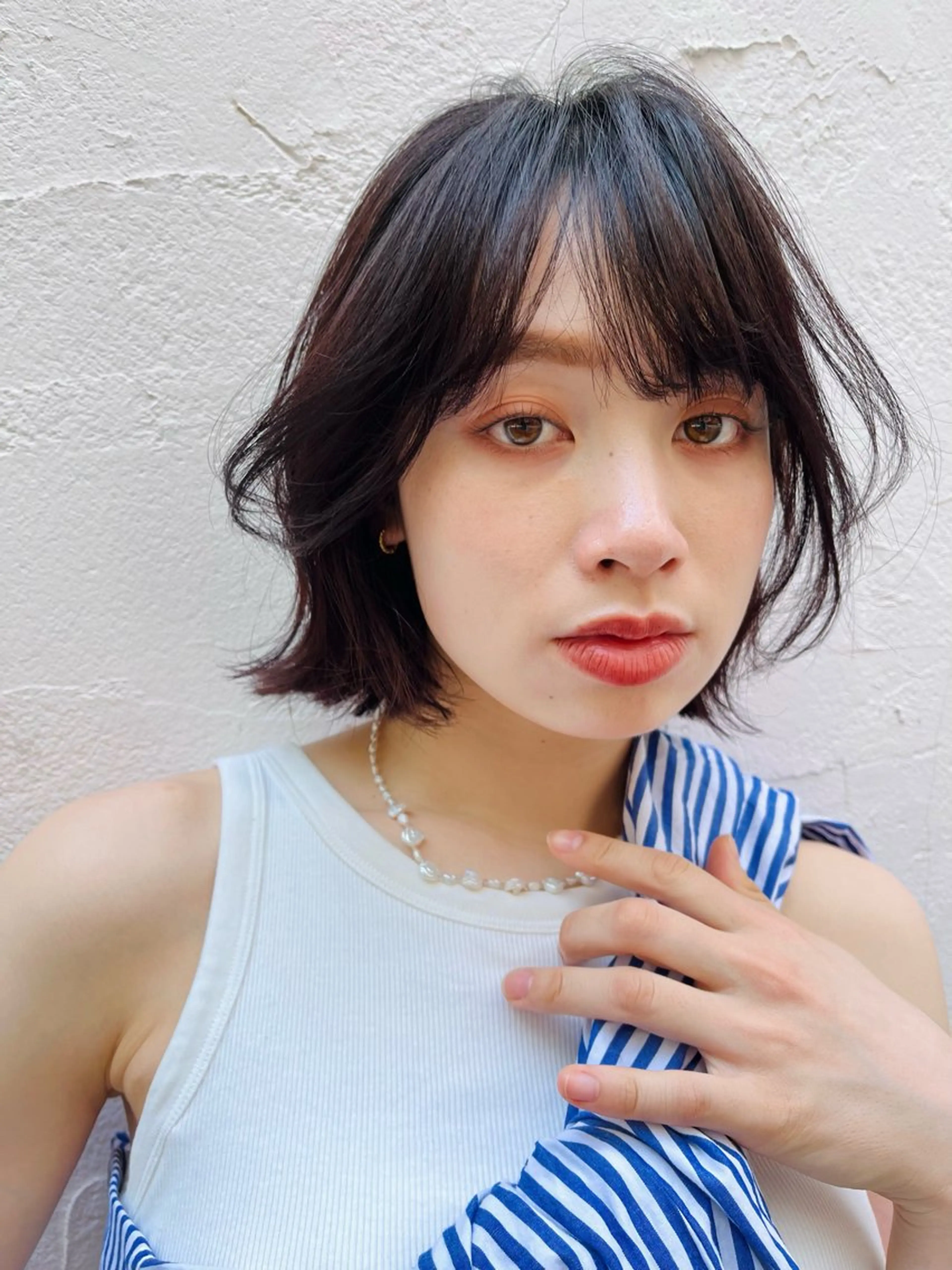 ミディアム カラー Viot 銀座 樋口 桃佳のヘアスタイル