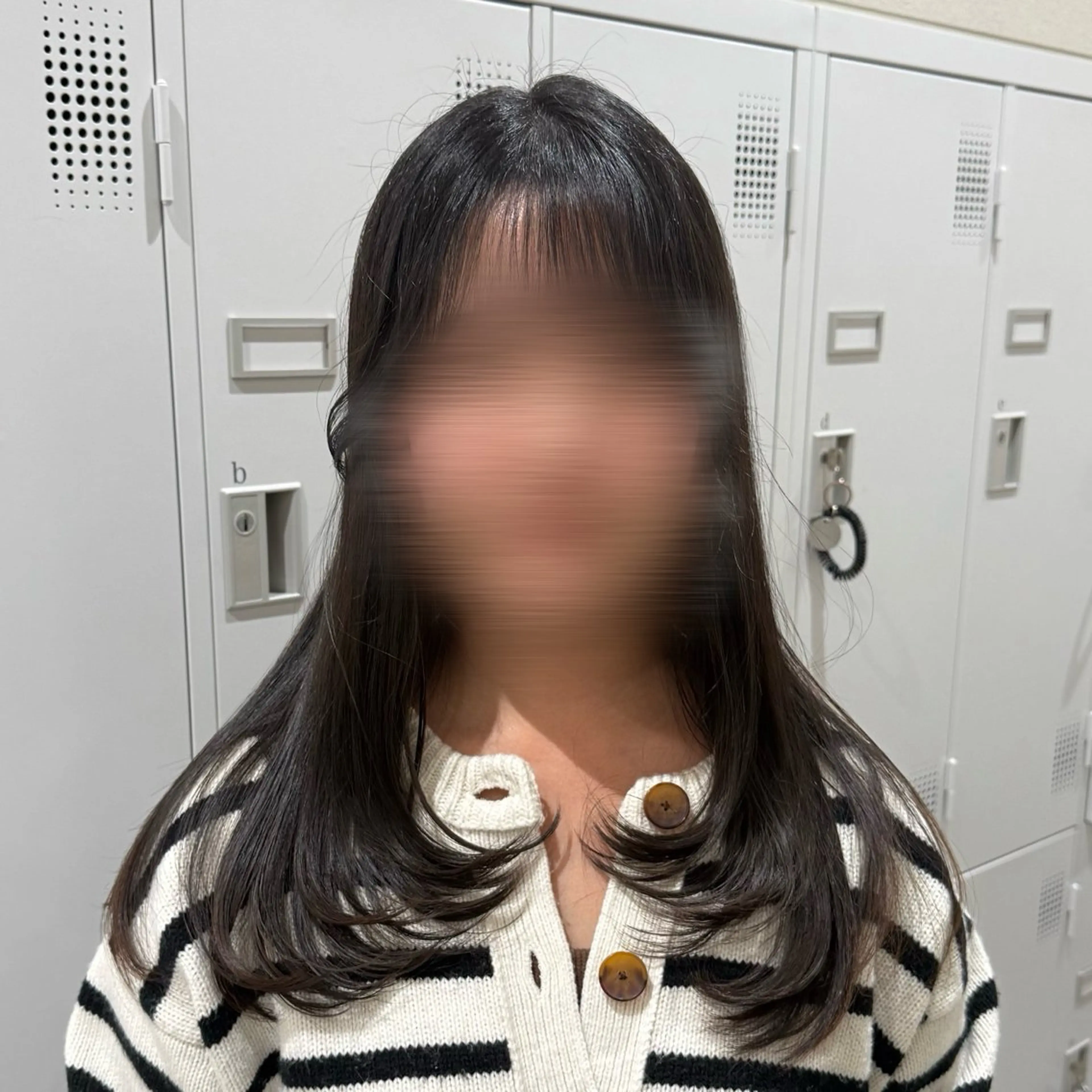 ロング カット トリートメント 韓国レイヤー｜ 透明感カラー｜ココナのヘアスタイル