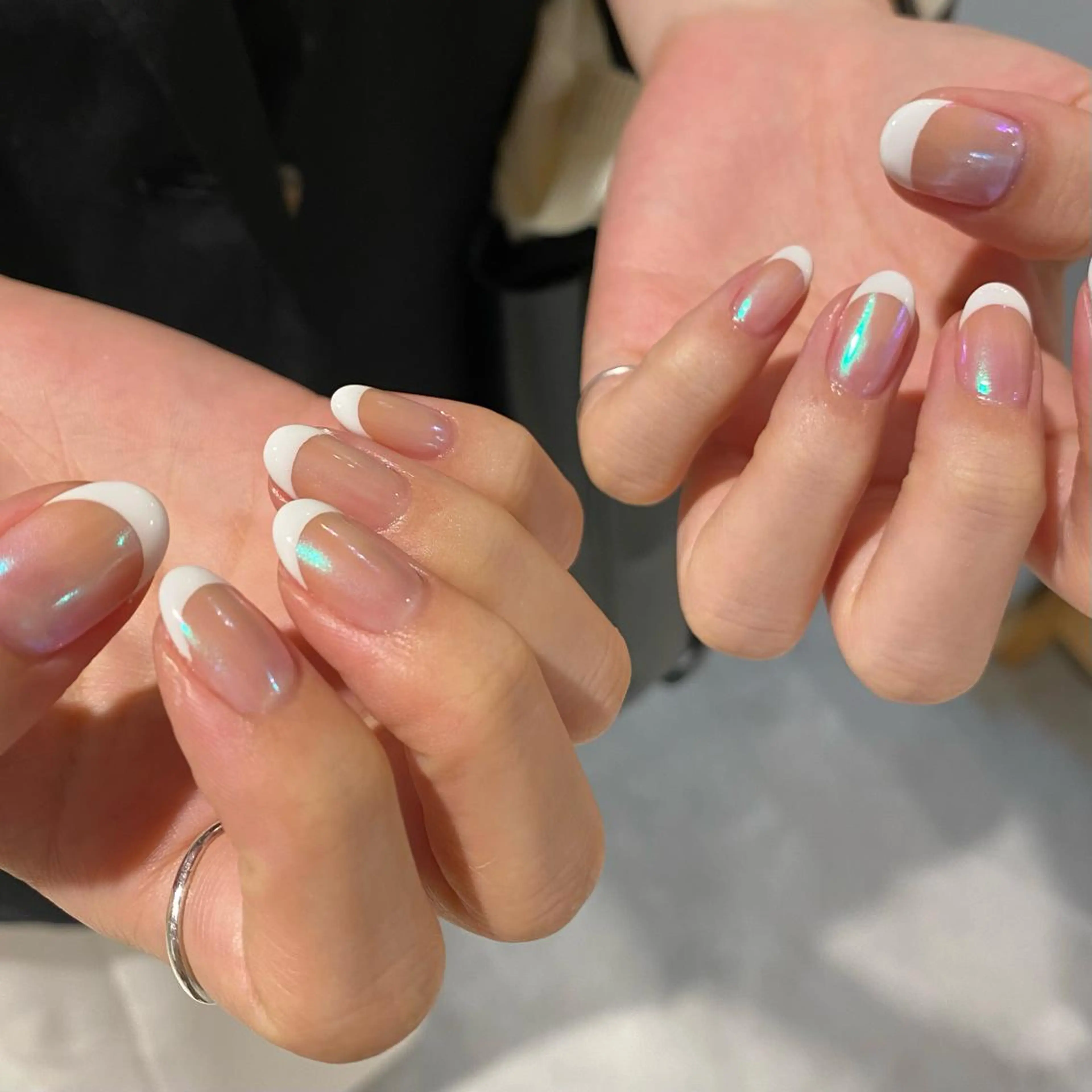 ネイル ニュアンスネイル ハンドネイル RINO AMANE nailのネイルデザイン