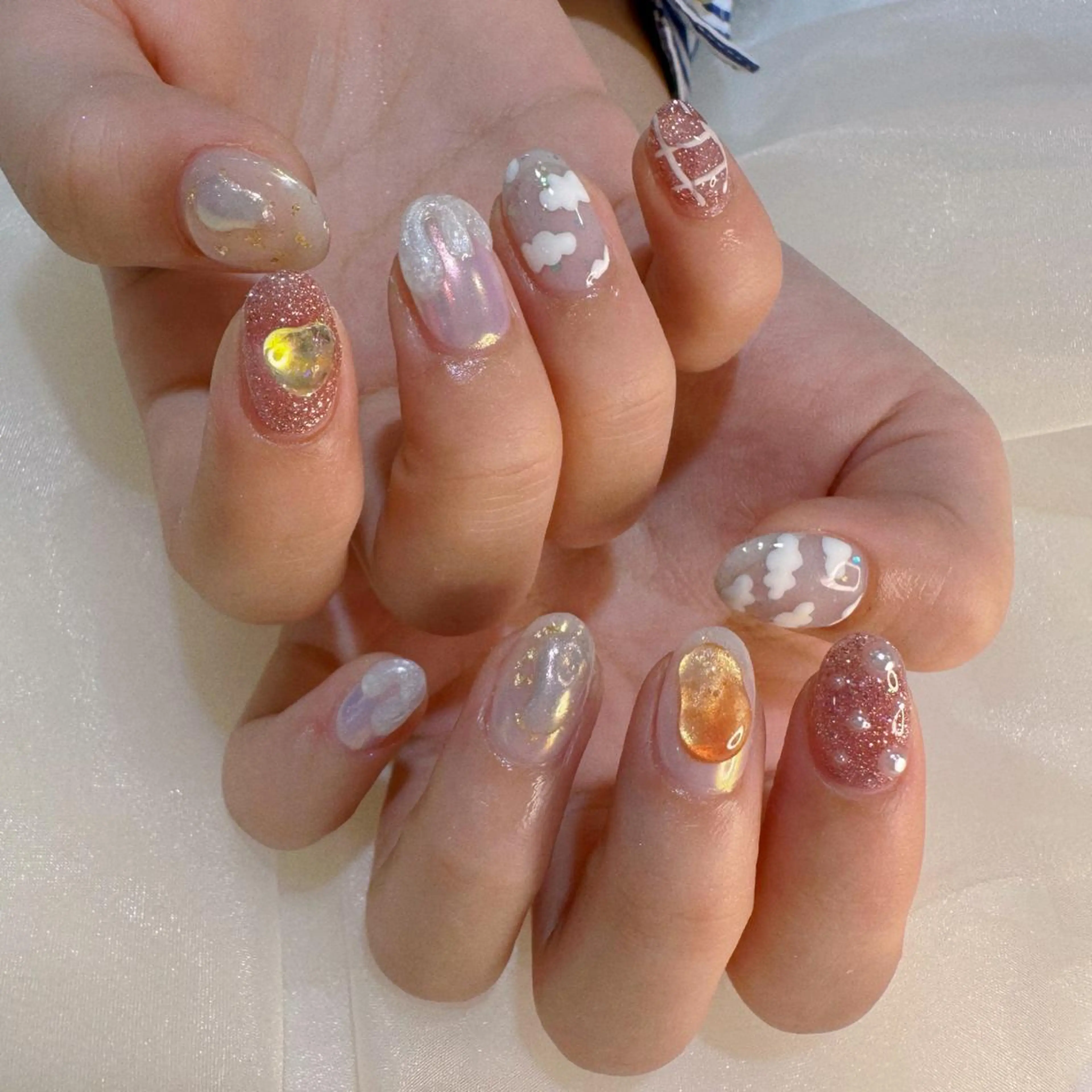 ネイル ハンドネイル ℝ𝕌𝕂𝔸 ✿のネイルデザイン