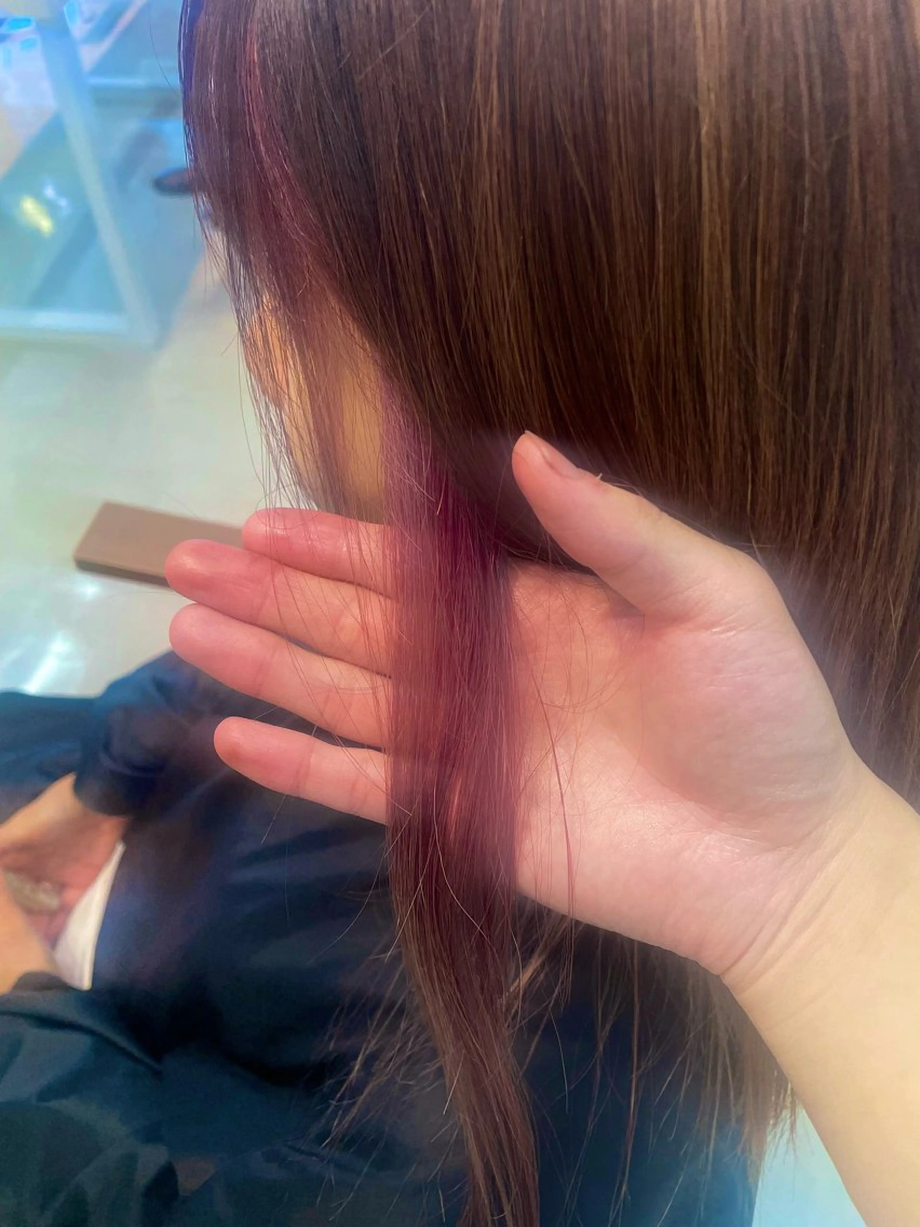 ロング ヘアカラー かずや🍀/髪質改善 /艶髪カラー/眉毛のヘアスタイル