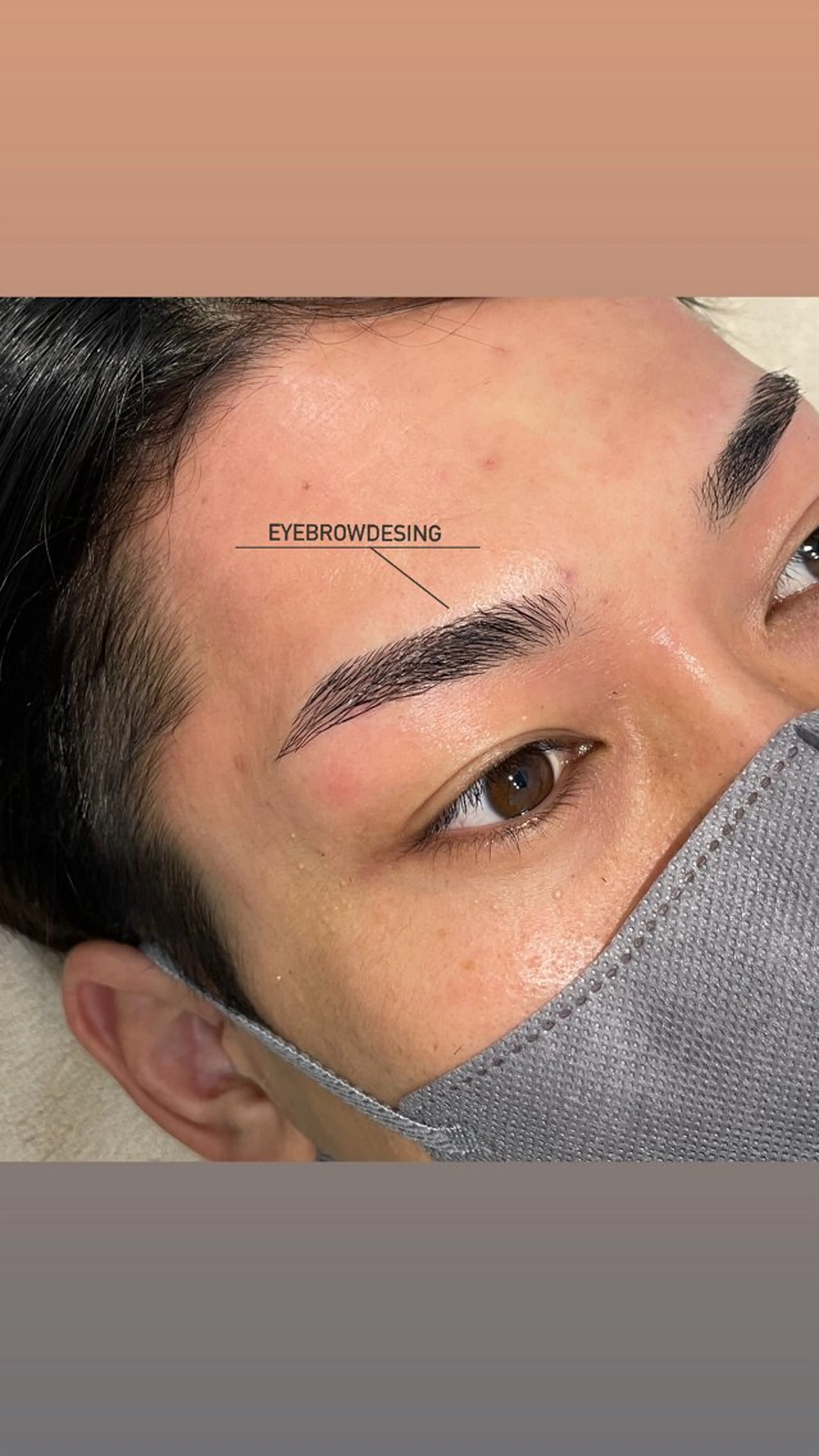 メンズ アイブロウ 北山／ボブ／レイヤー /maru☺︎のヘアスタイル