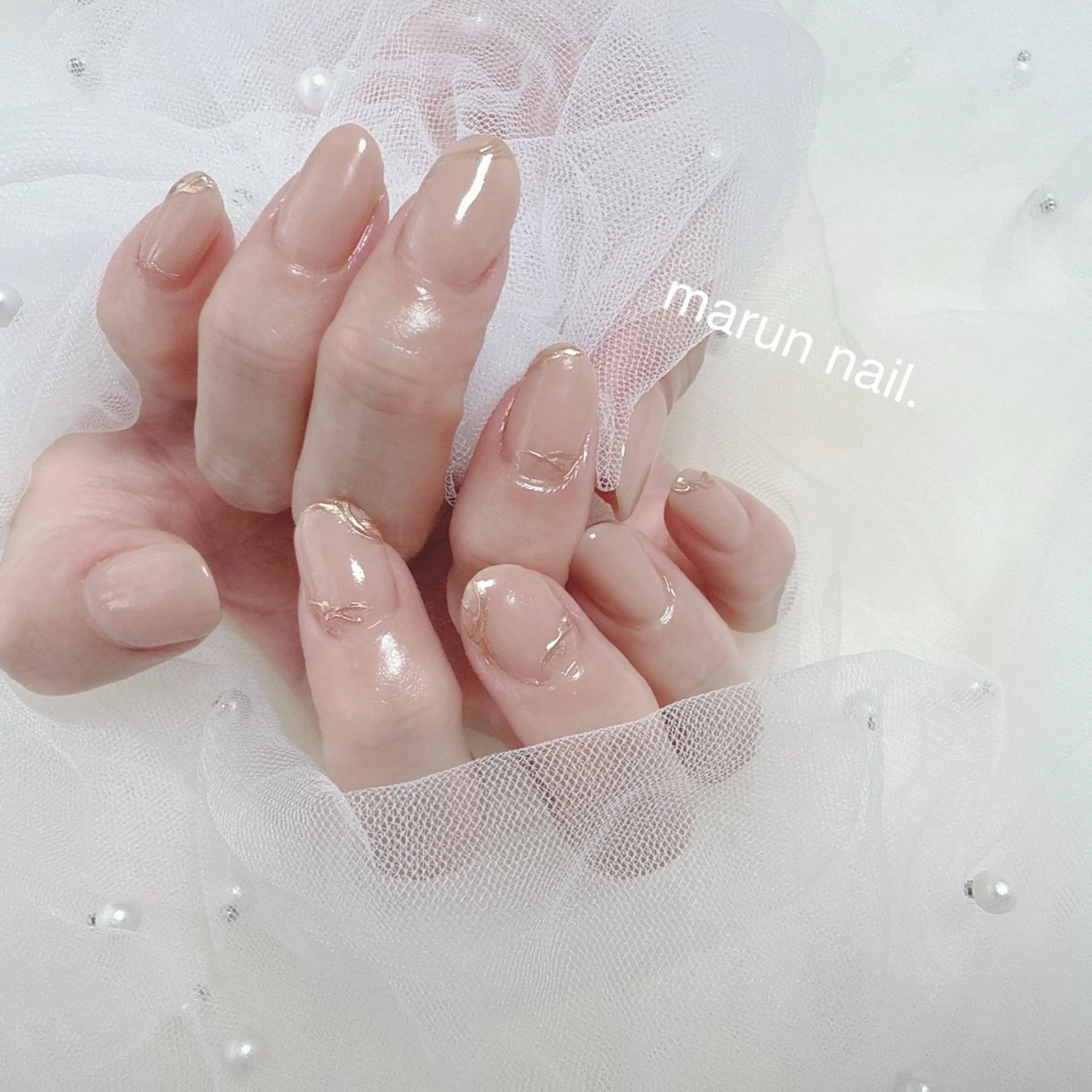 ネイル ハンドネイル marun._ megumi.のネイルデザイン