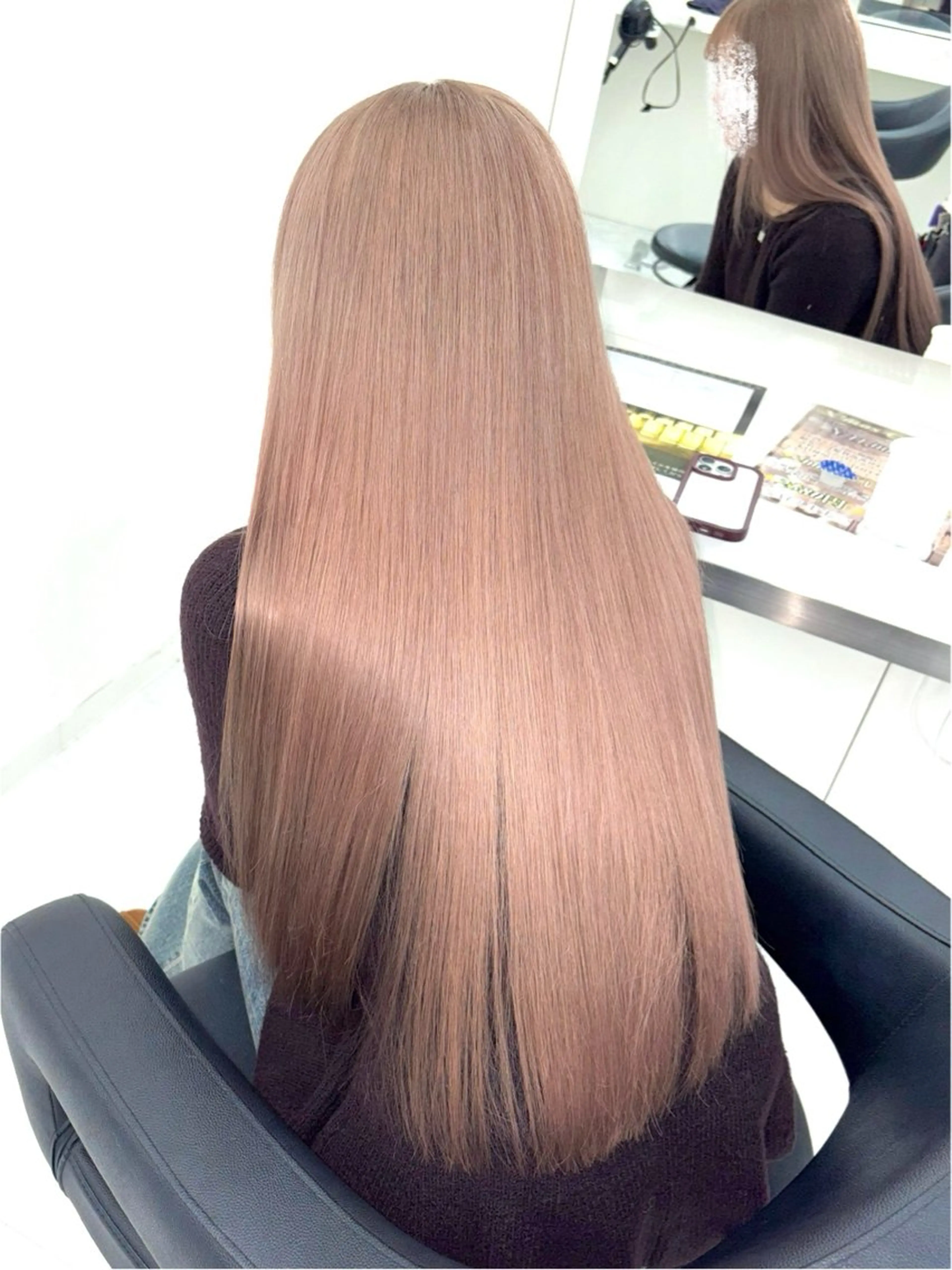 ロング カラー ヘアカラー 海外girl/ハイト ーン/riko🫧のヘアスタイル